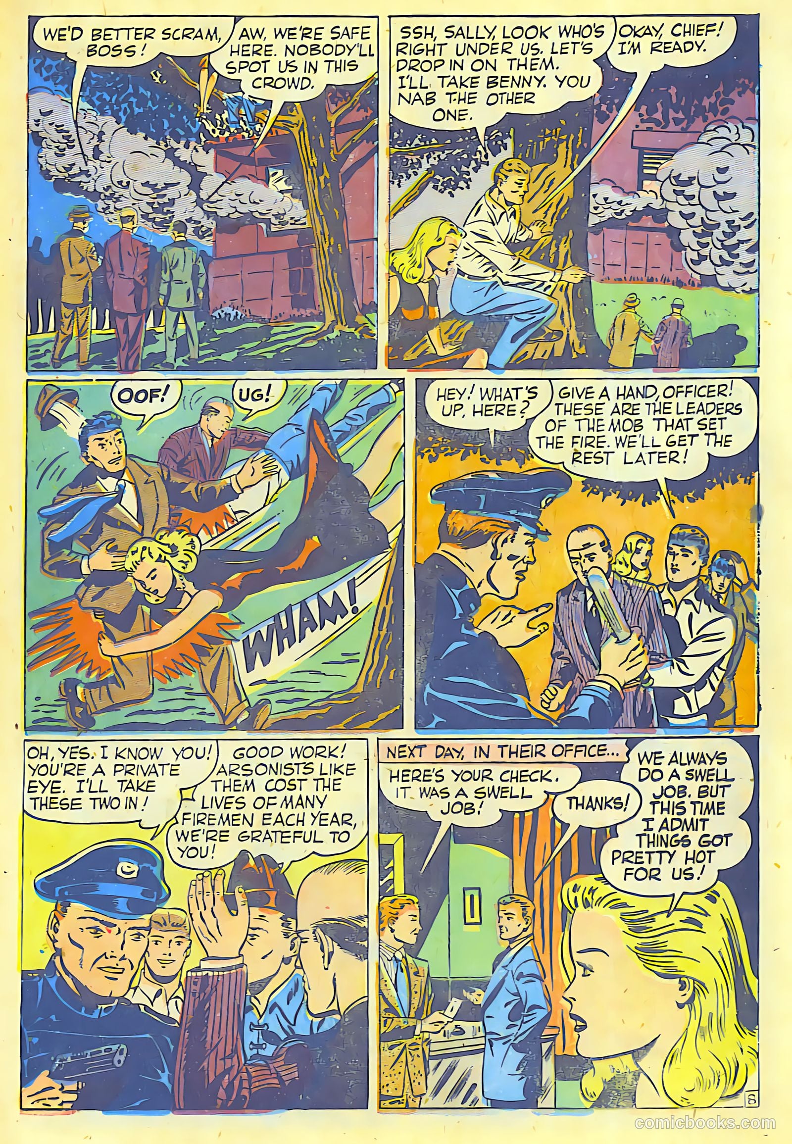 Crime Smashers #6 (1942) — page 16