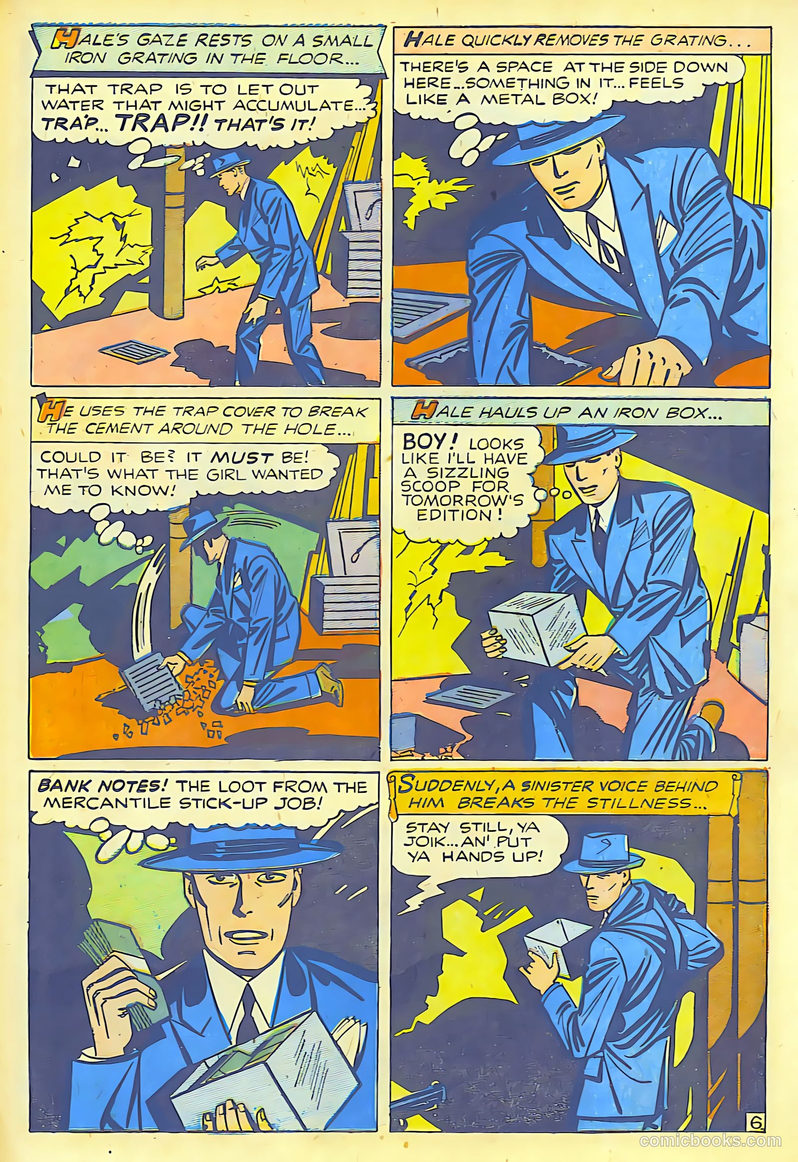 Crime Smashers #6 (1942) — page 22
