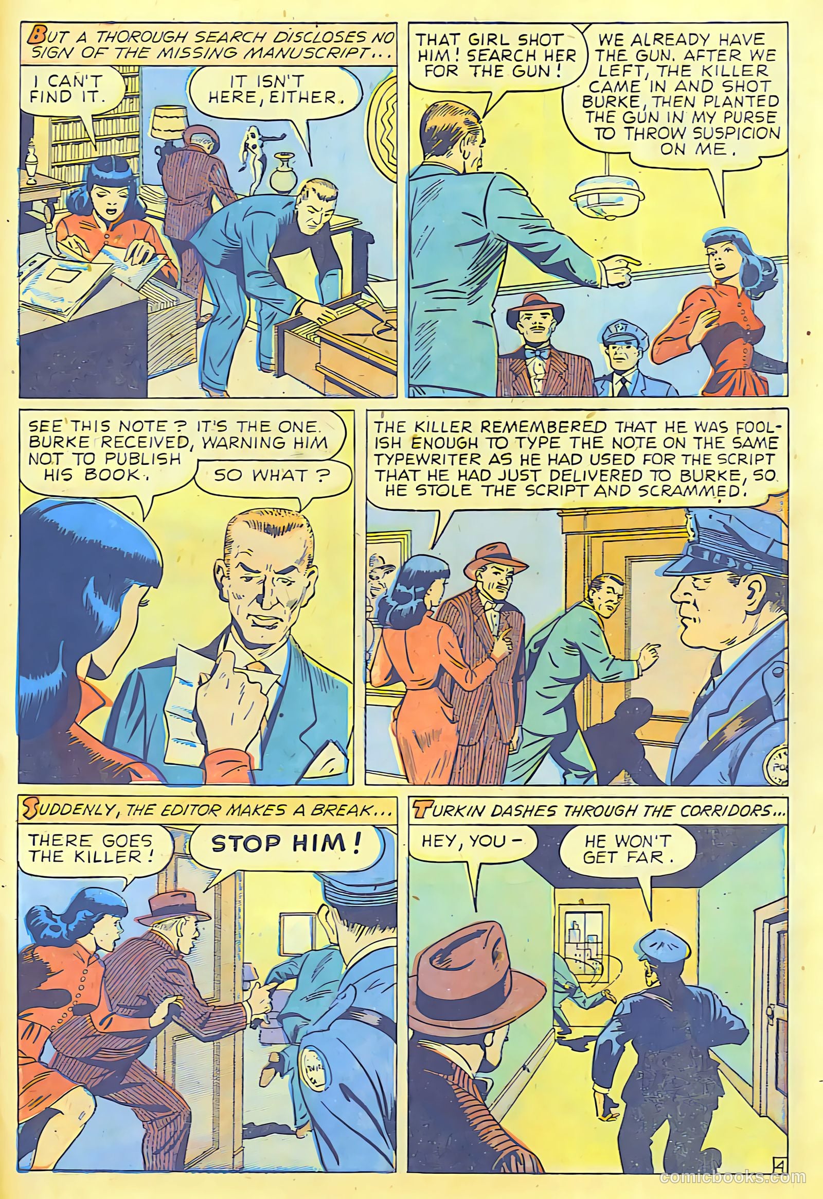 Crime Smashers #6 (1942) — page 28