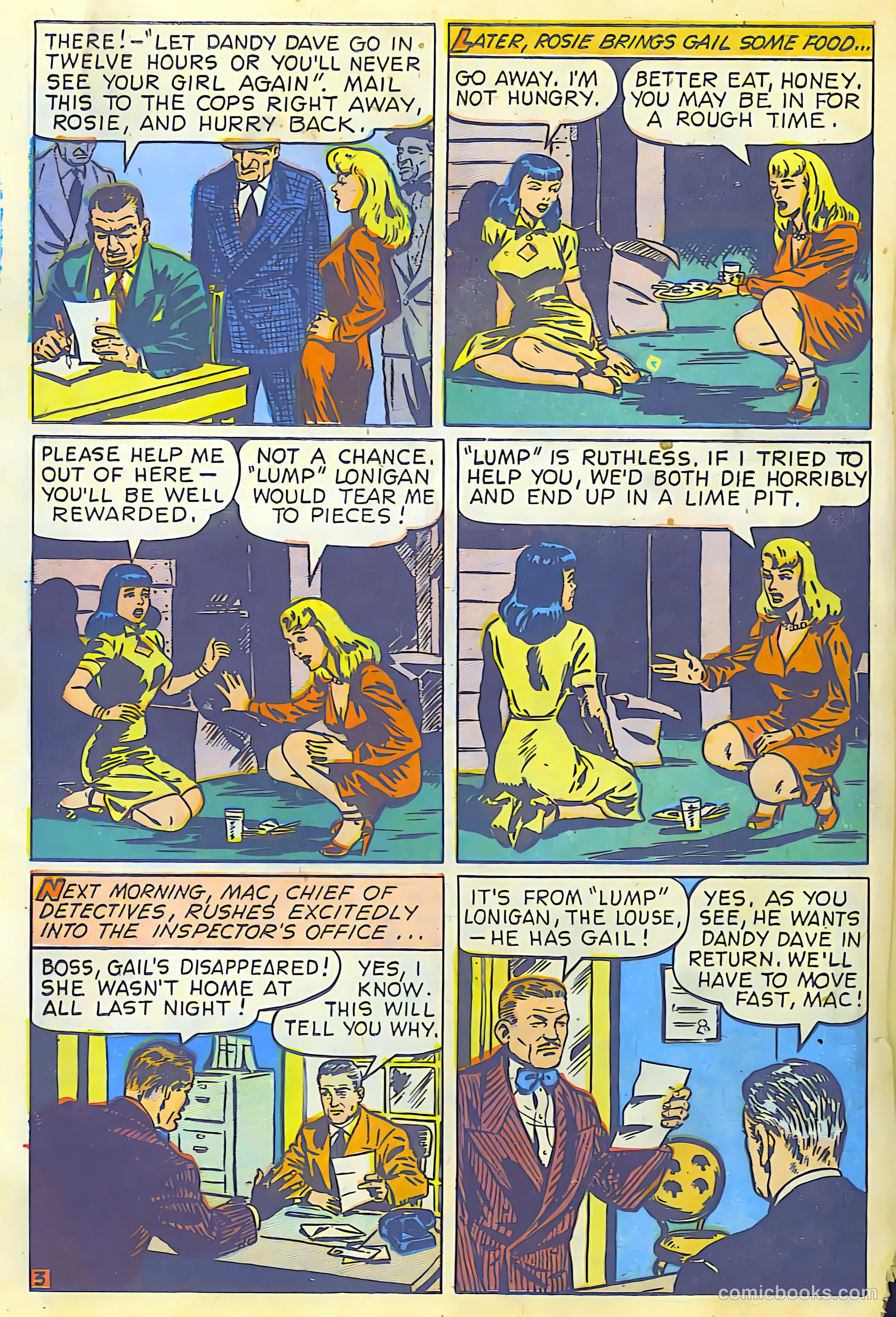 Crime Smashers #7 (1942) — page 19