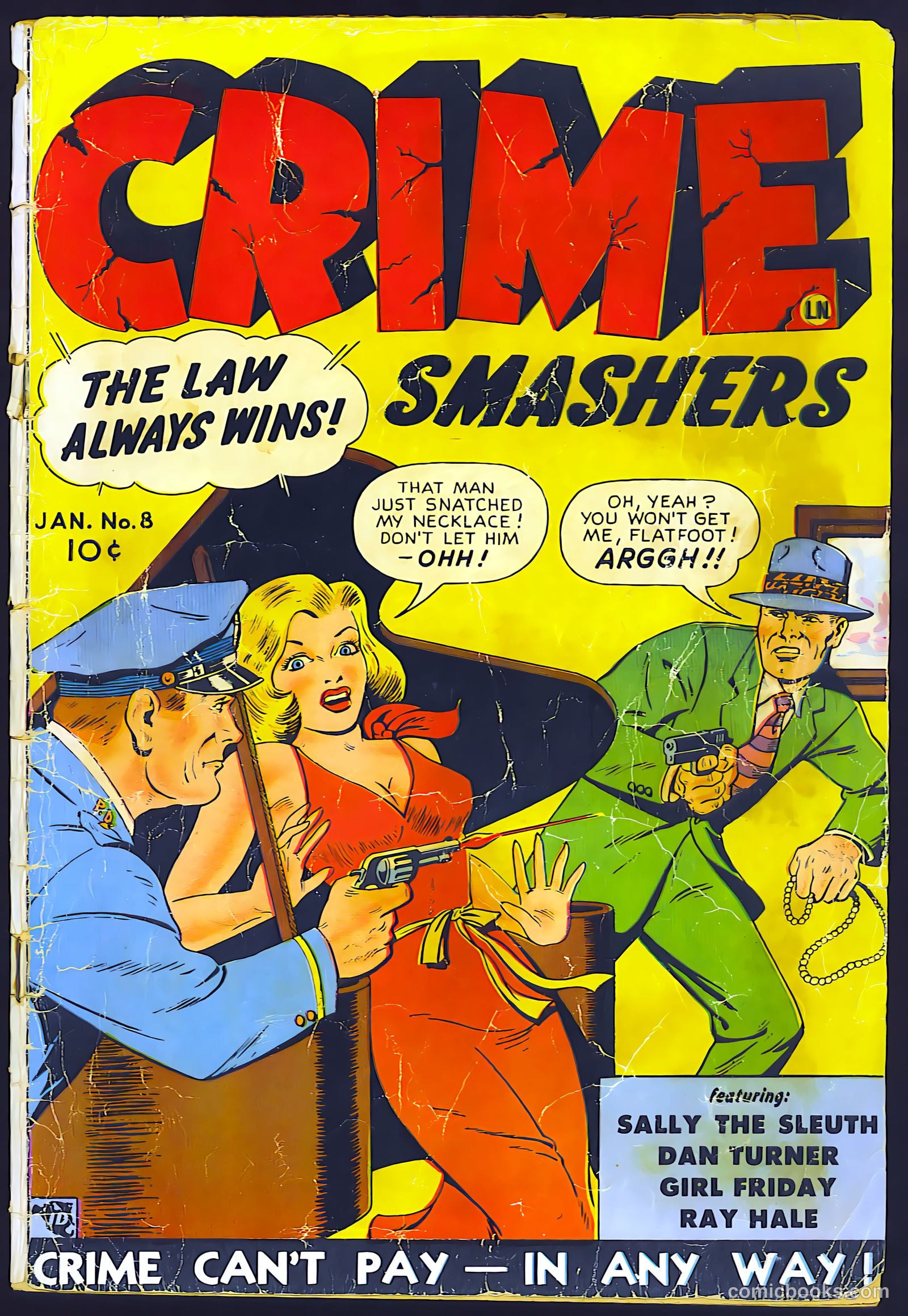 Crime Smashers #8 (1947) — page 1