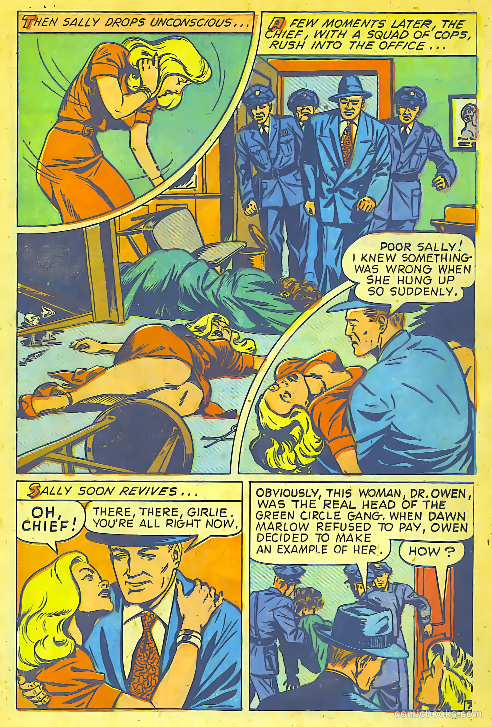 Crime Smashers #8 (1947) — page 16
