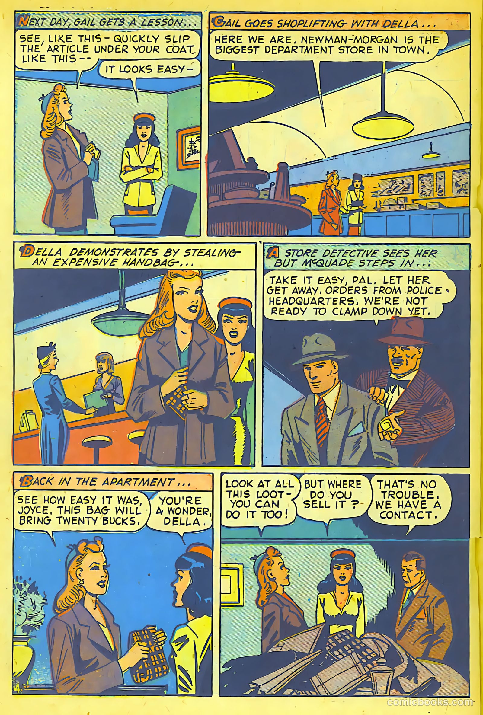 Crime Smashers #8 (1947) — page 21