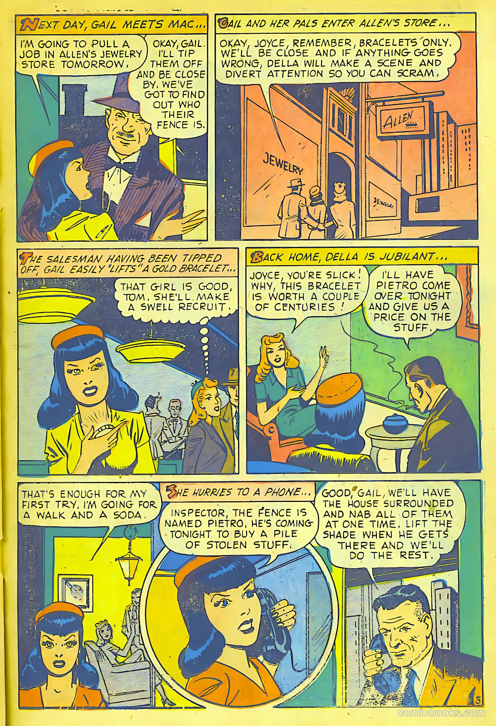 Crime Smashers #8 (1947) — page 22