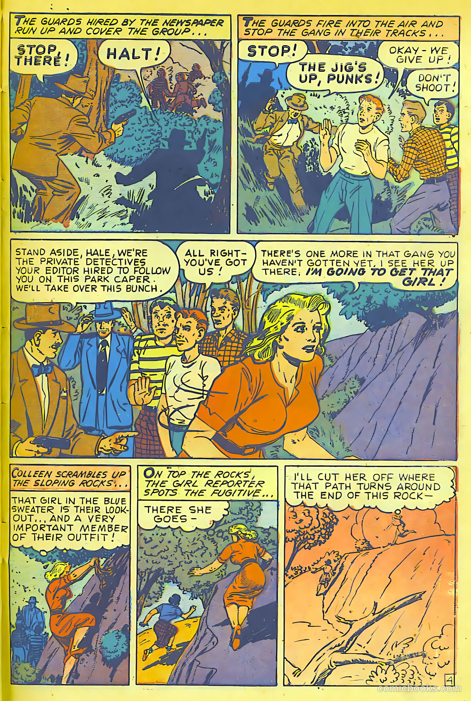 Crime Smashers #8 (1947) — page 28