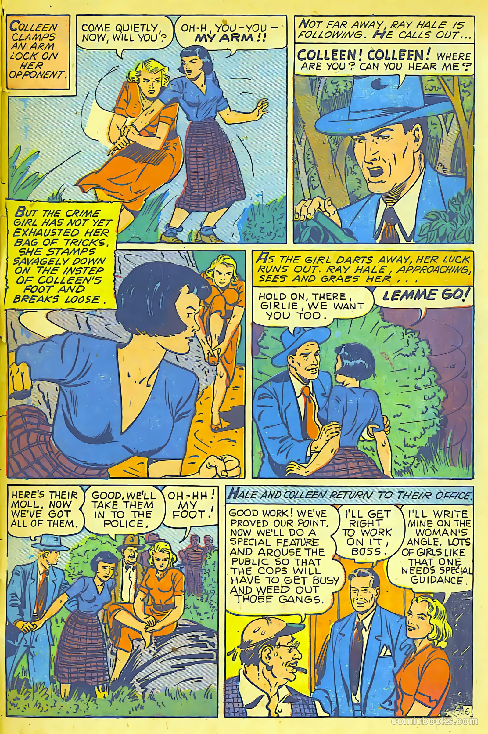 Crime Smashers #8 (1947) — page 30