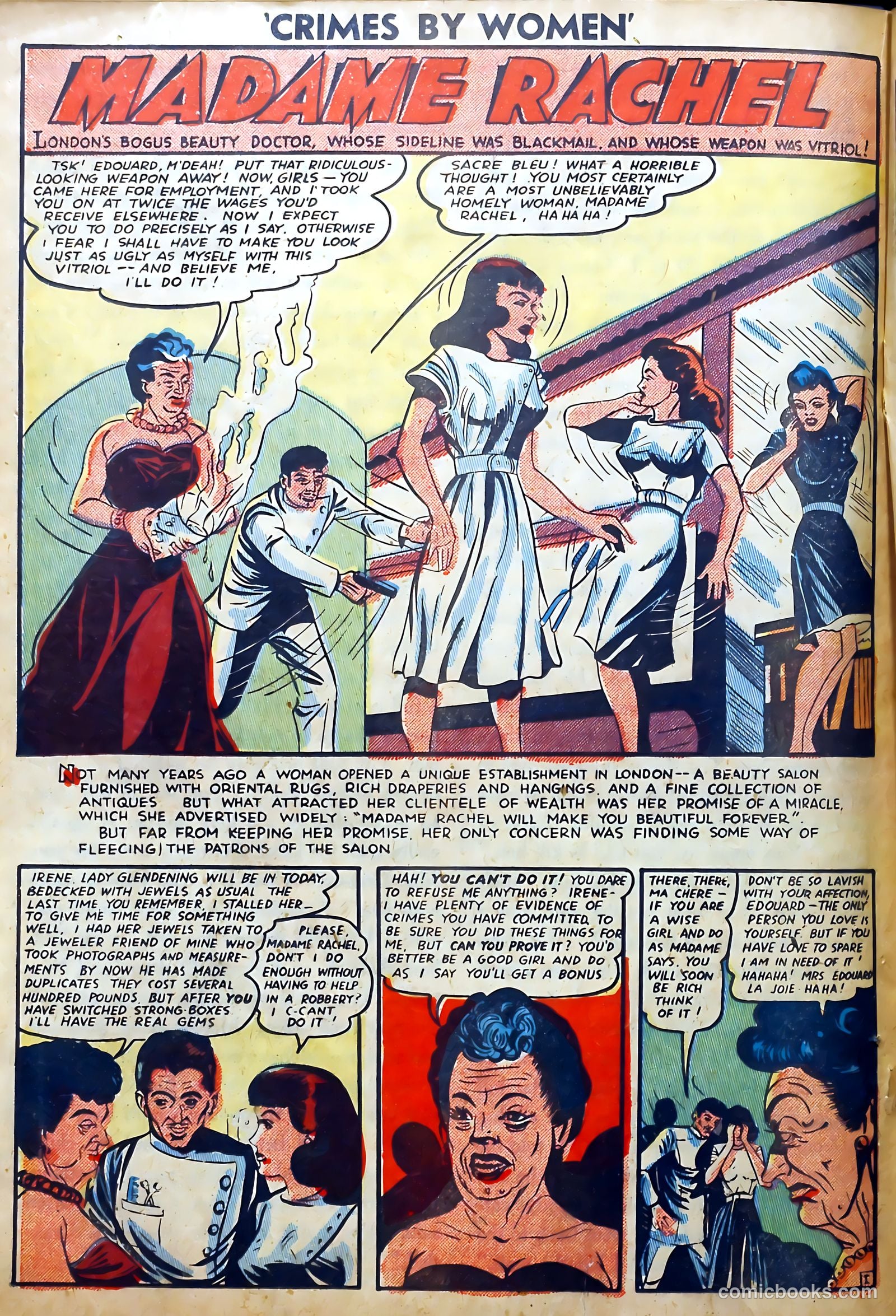 Crimes by Women #6 (1949) — page 24 of 36