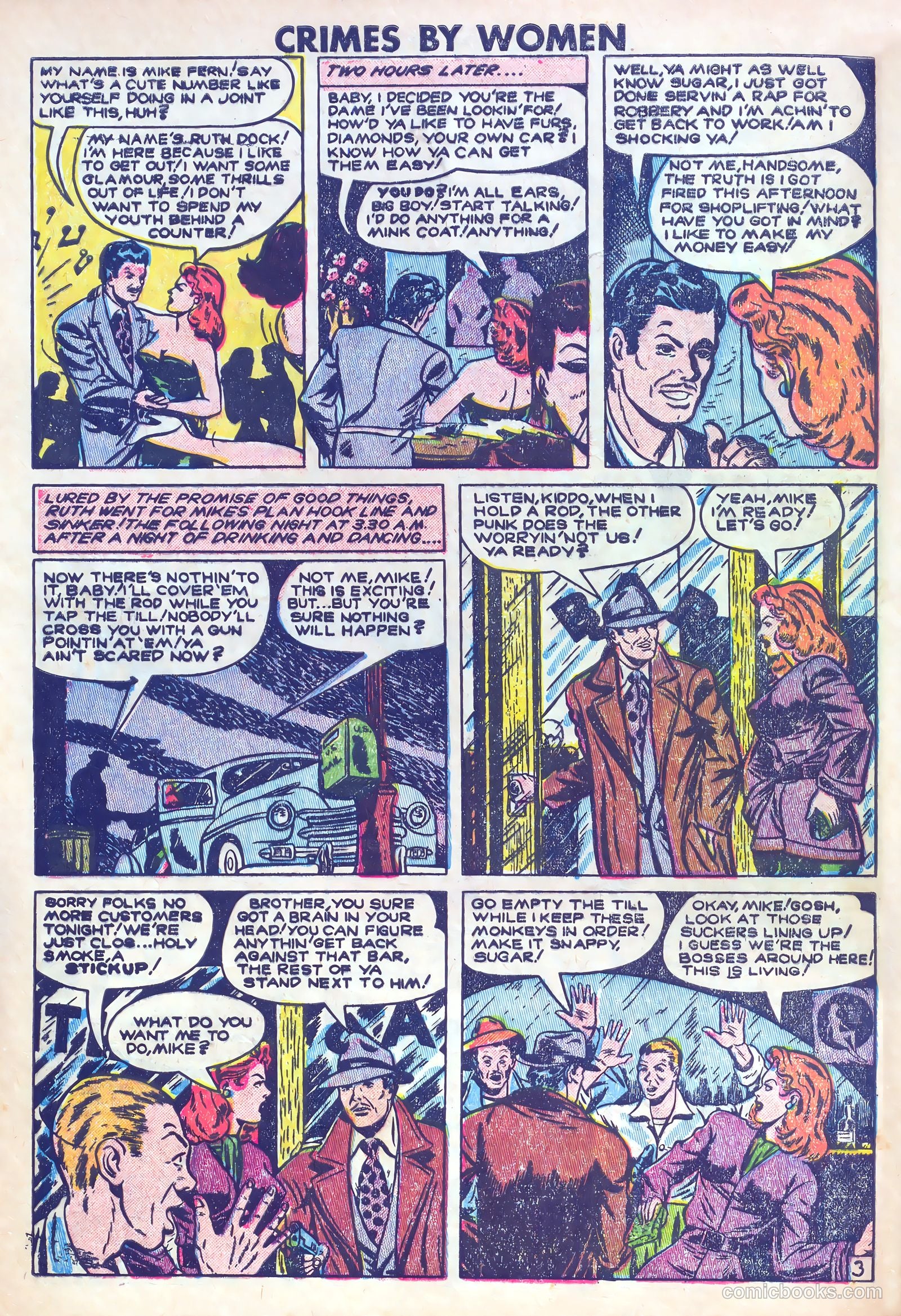 Crimes by Women #7 (1949) — page 4 of 36