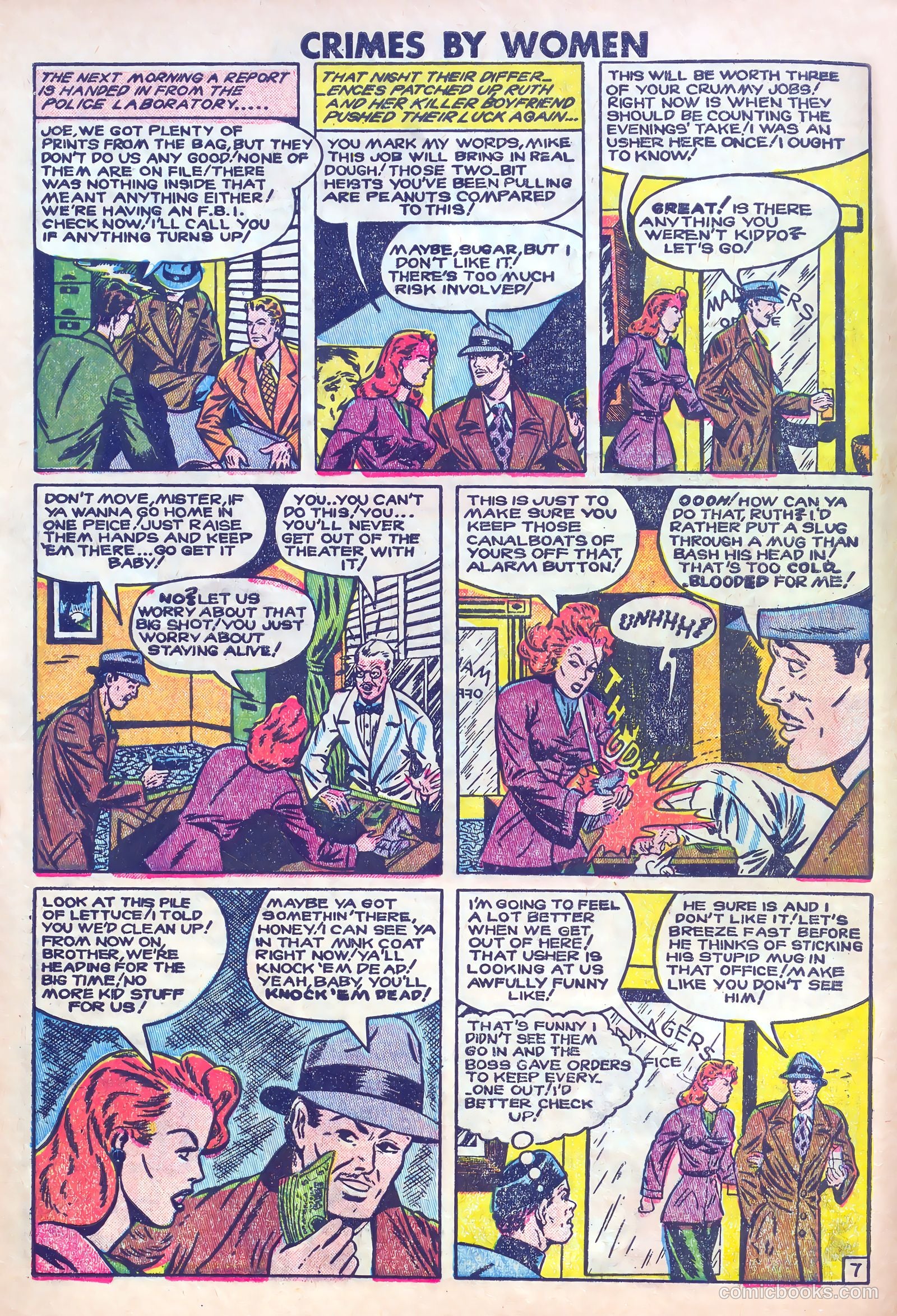 Crimes by Women #7 (1949) — page 8 of 36