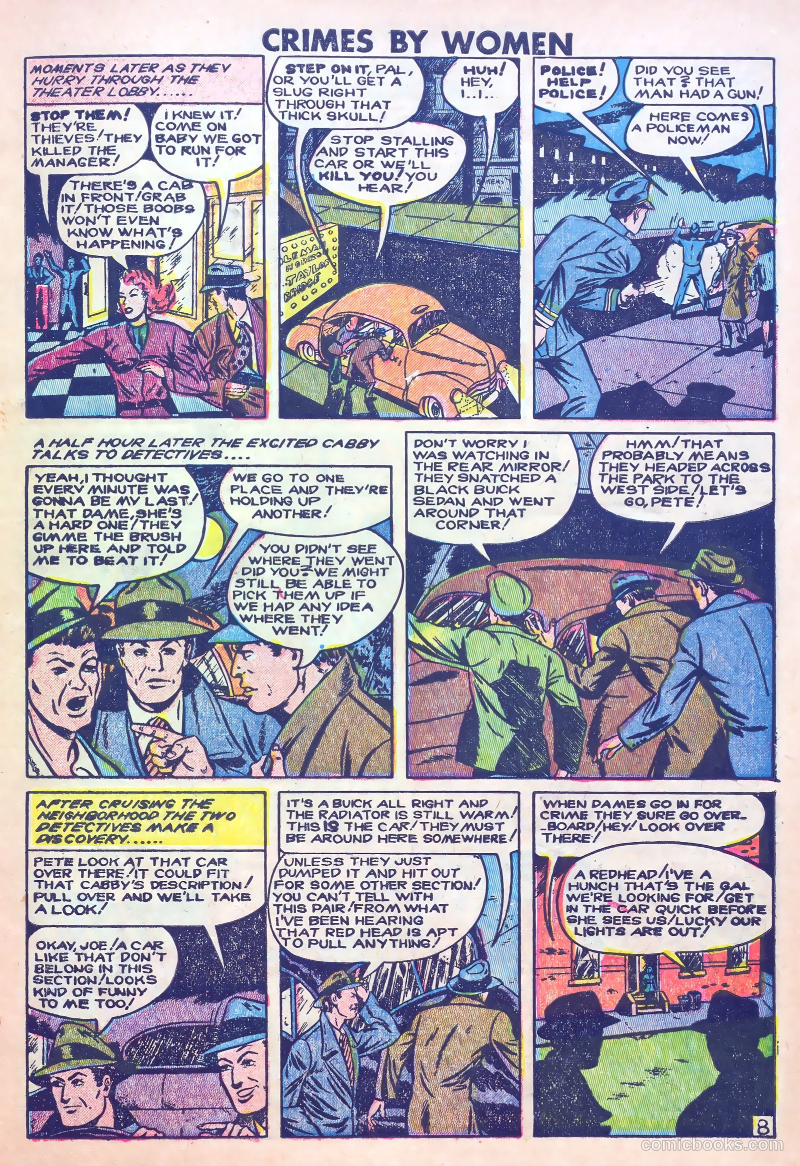 Crimes by Women #7 (1949) — page 9 of 36
