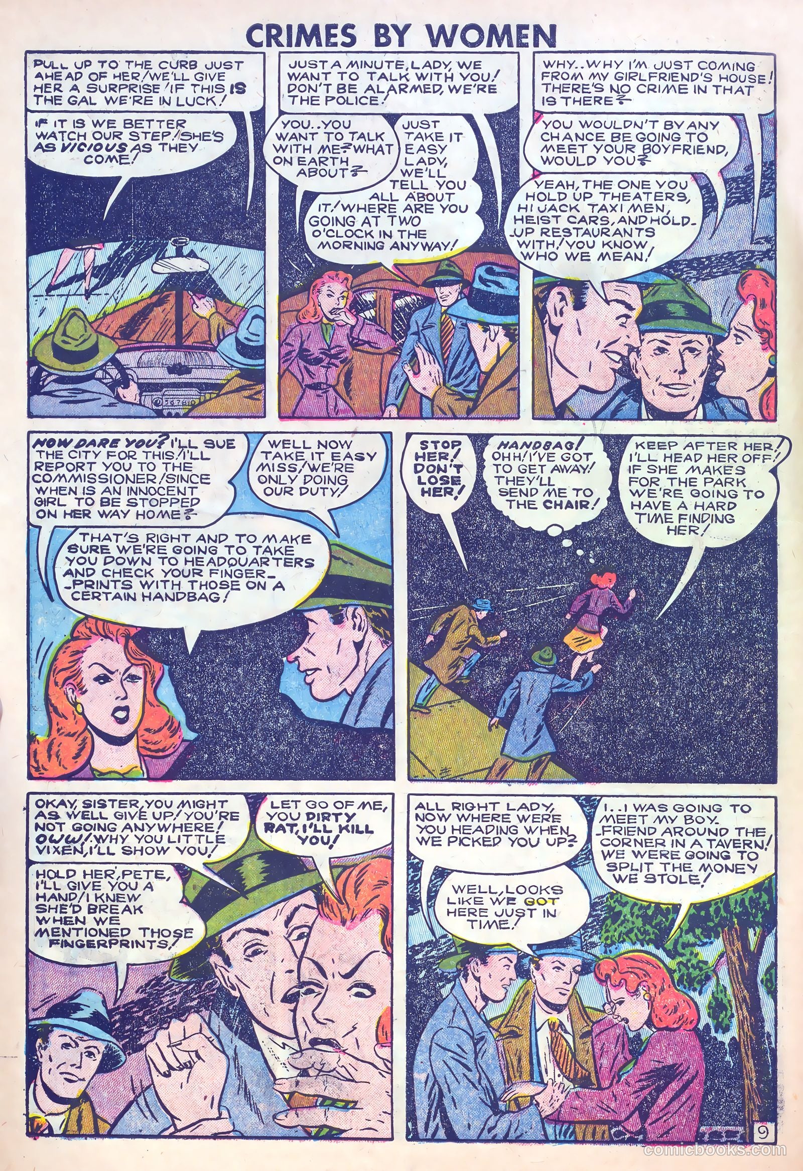 Crimes by Women #7 (1949) — page 10 of 36