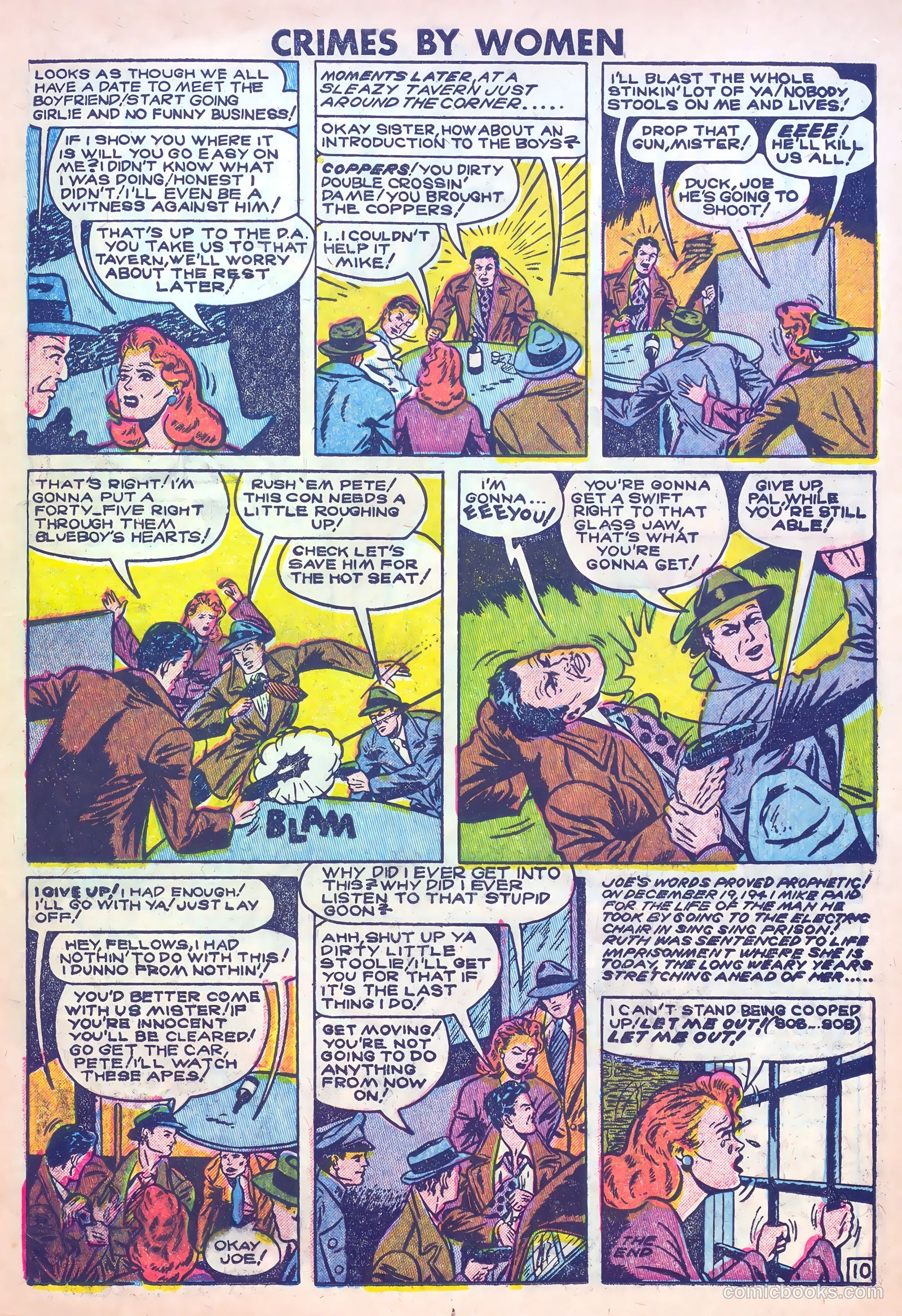 Crimes by Women #7 (1949) — page 11 of 36