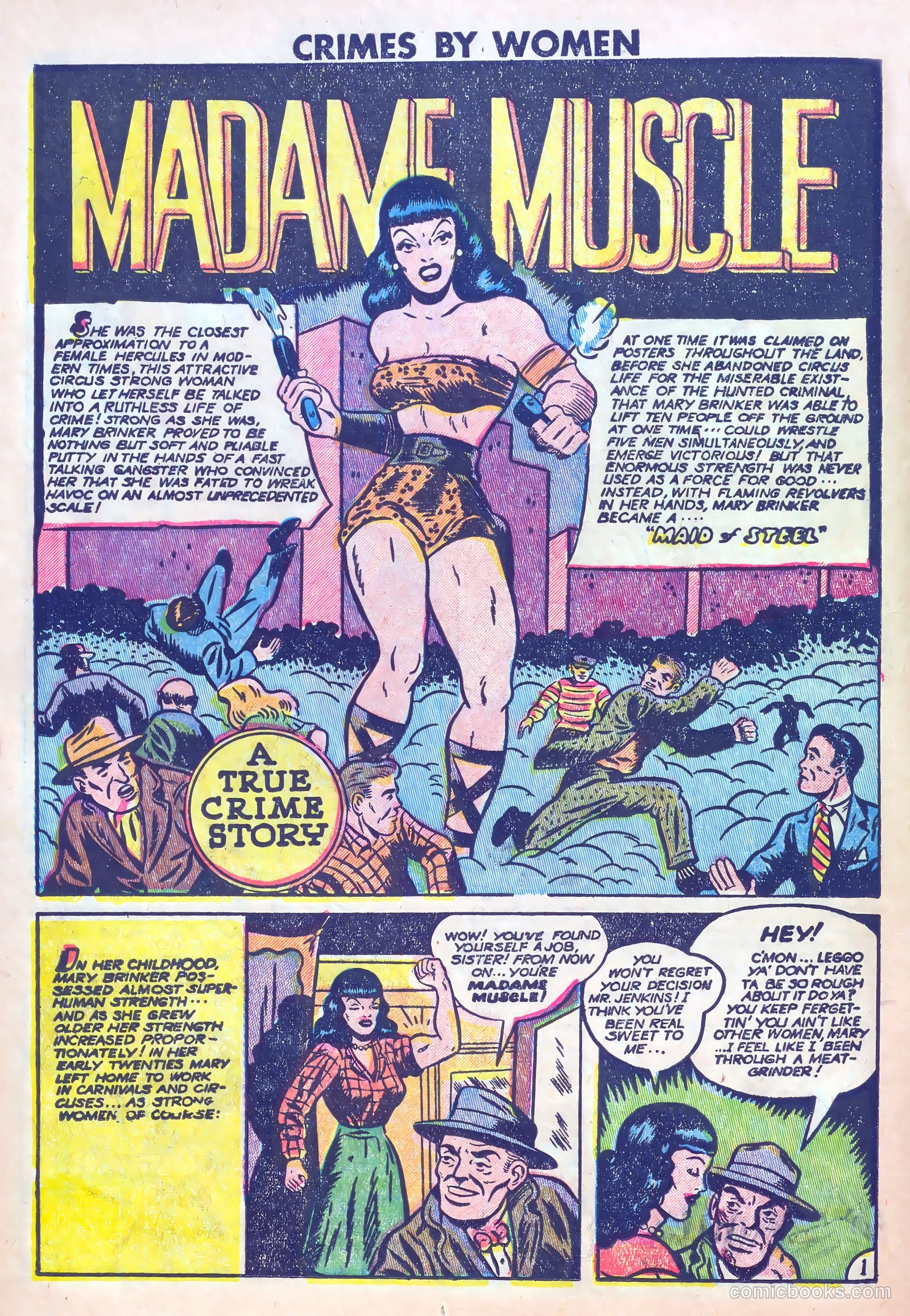 Crimes by Women #7 (1949) — page 12 of 36