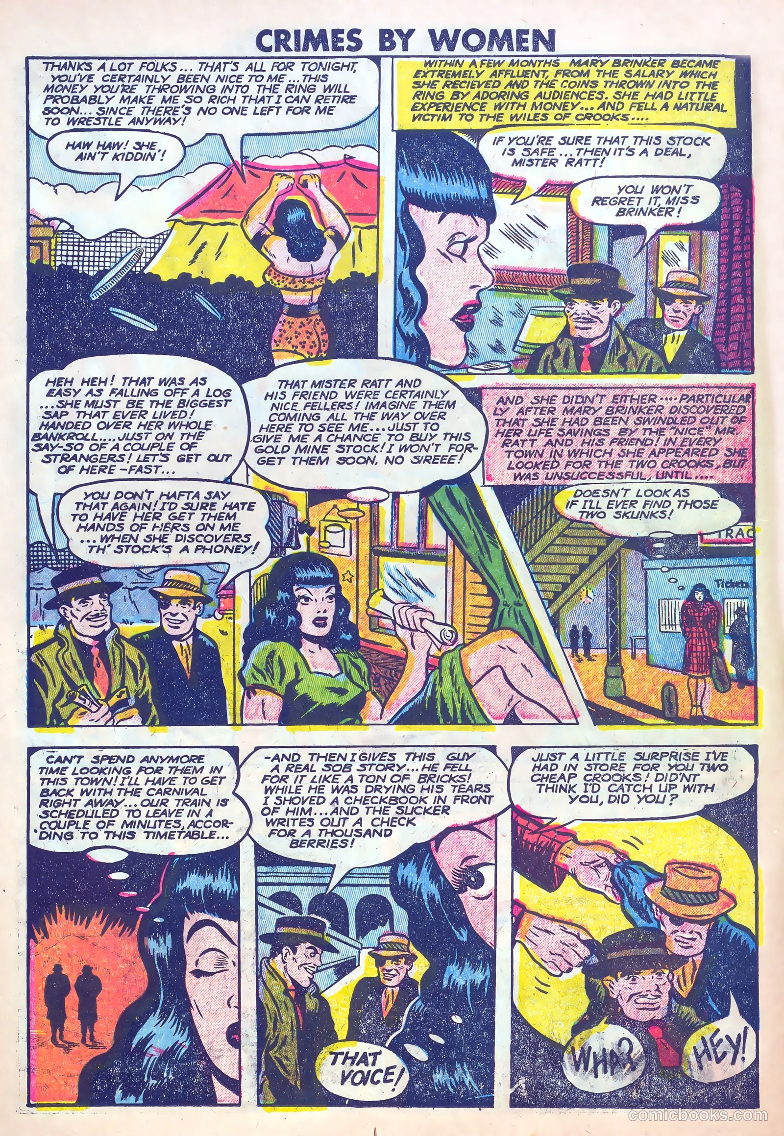 Crimes by Women #7 (1949) — page 14 of 36