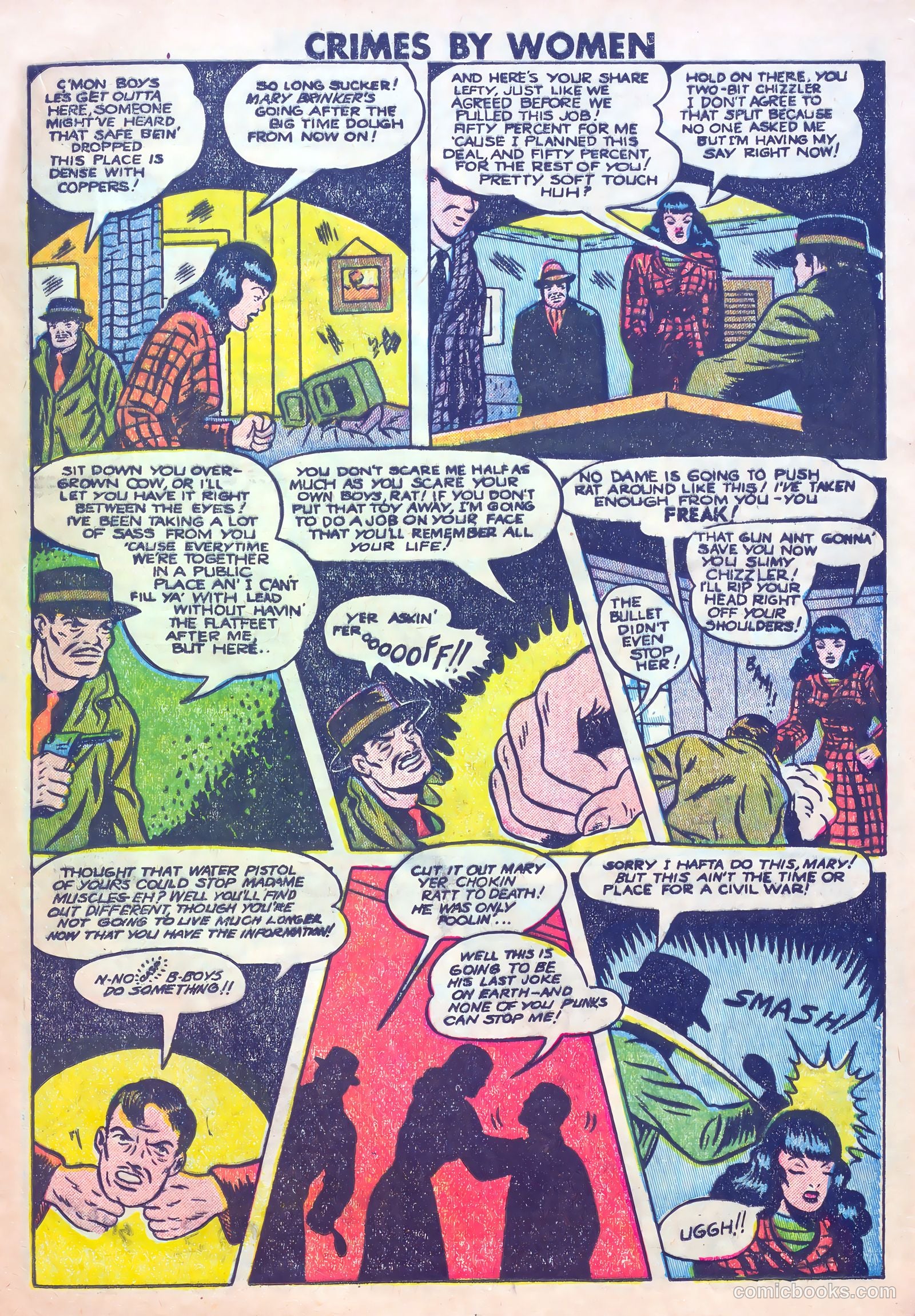Crimes by Women #7 (1949) — page 17 of 36