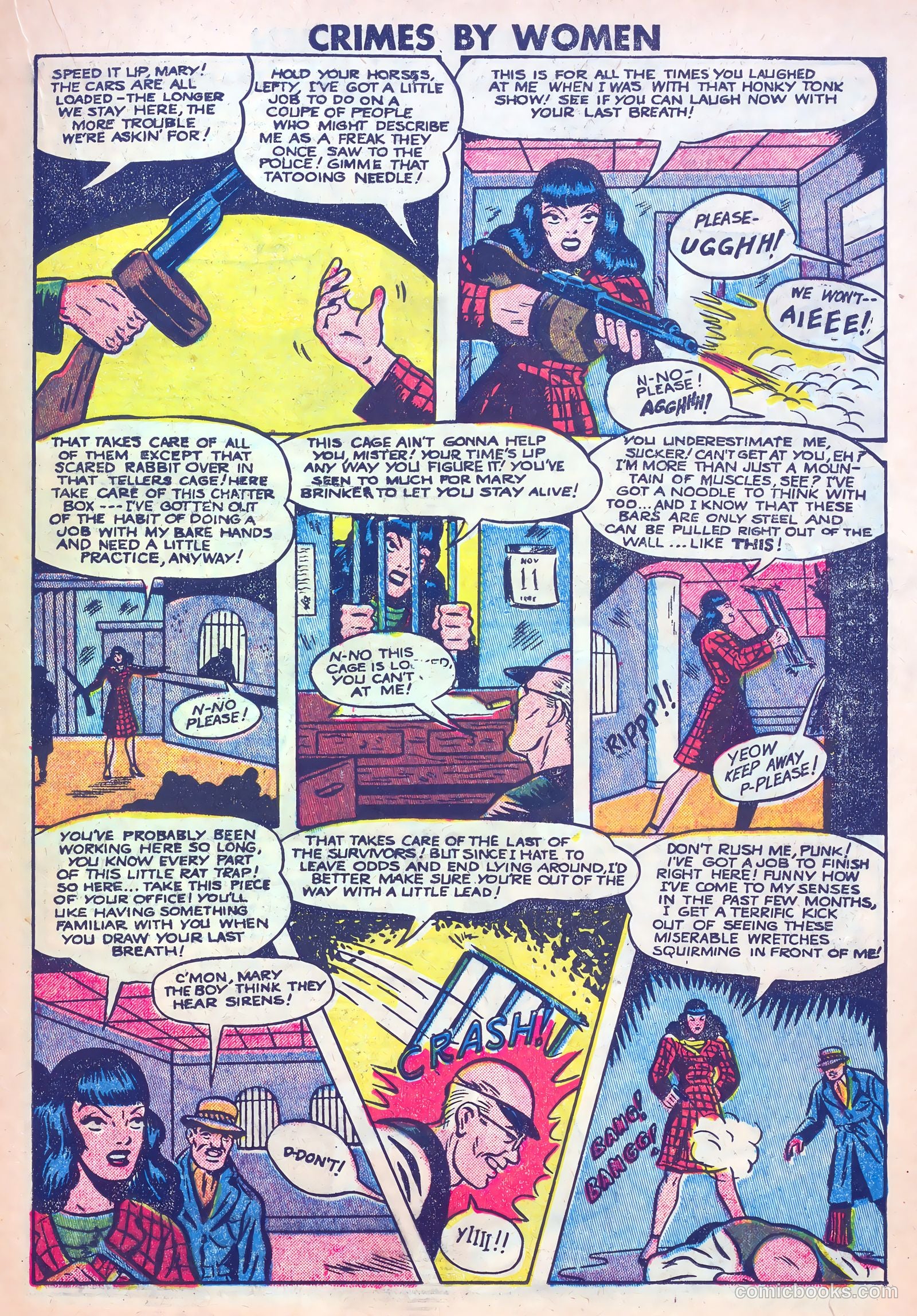 Crimes by Women #7 (1949) — page 19 of 36