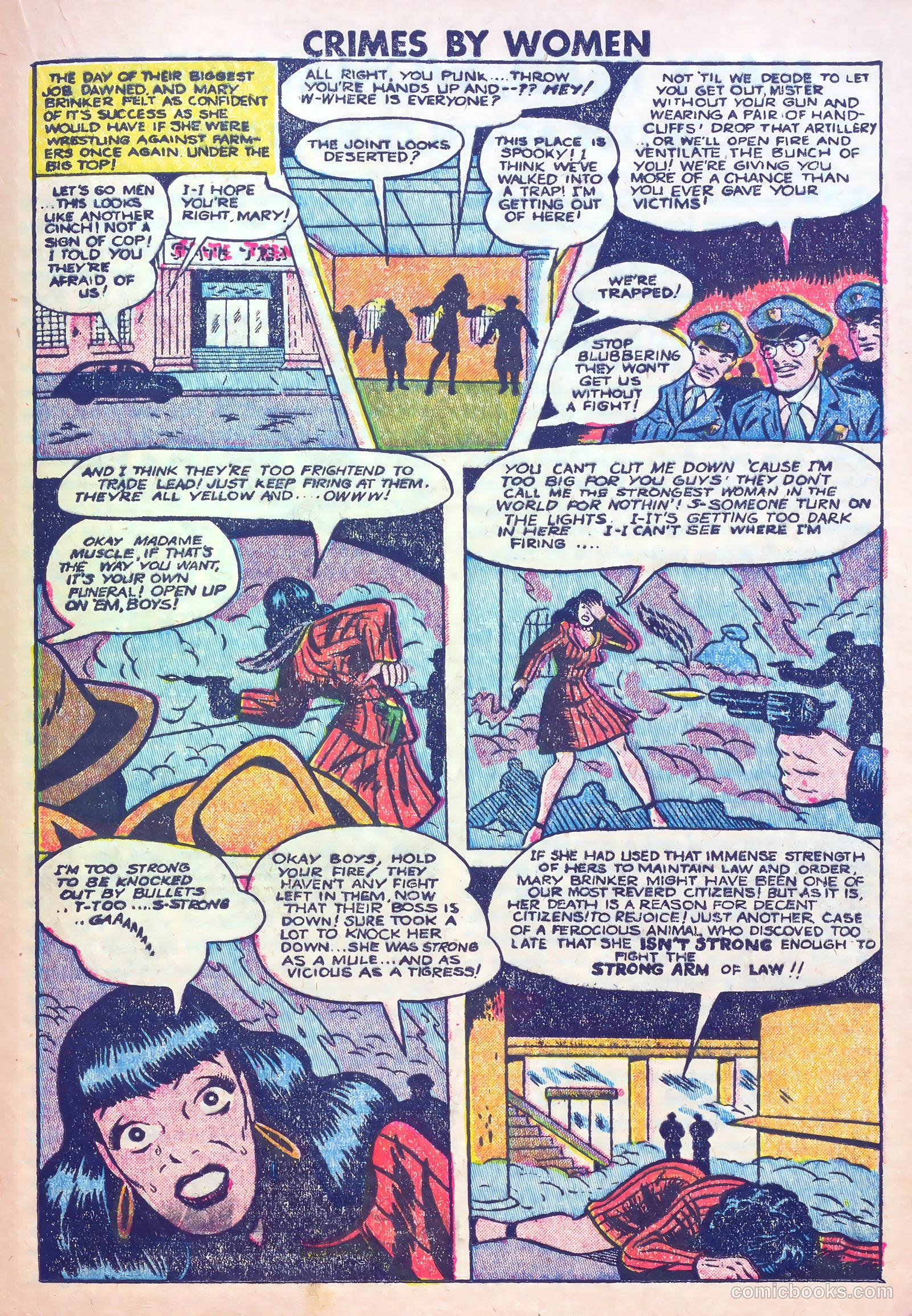 Crimes by Women #7 (1949) — page 21 of 36