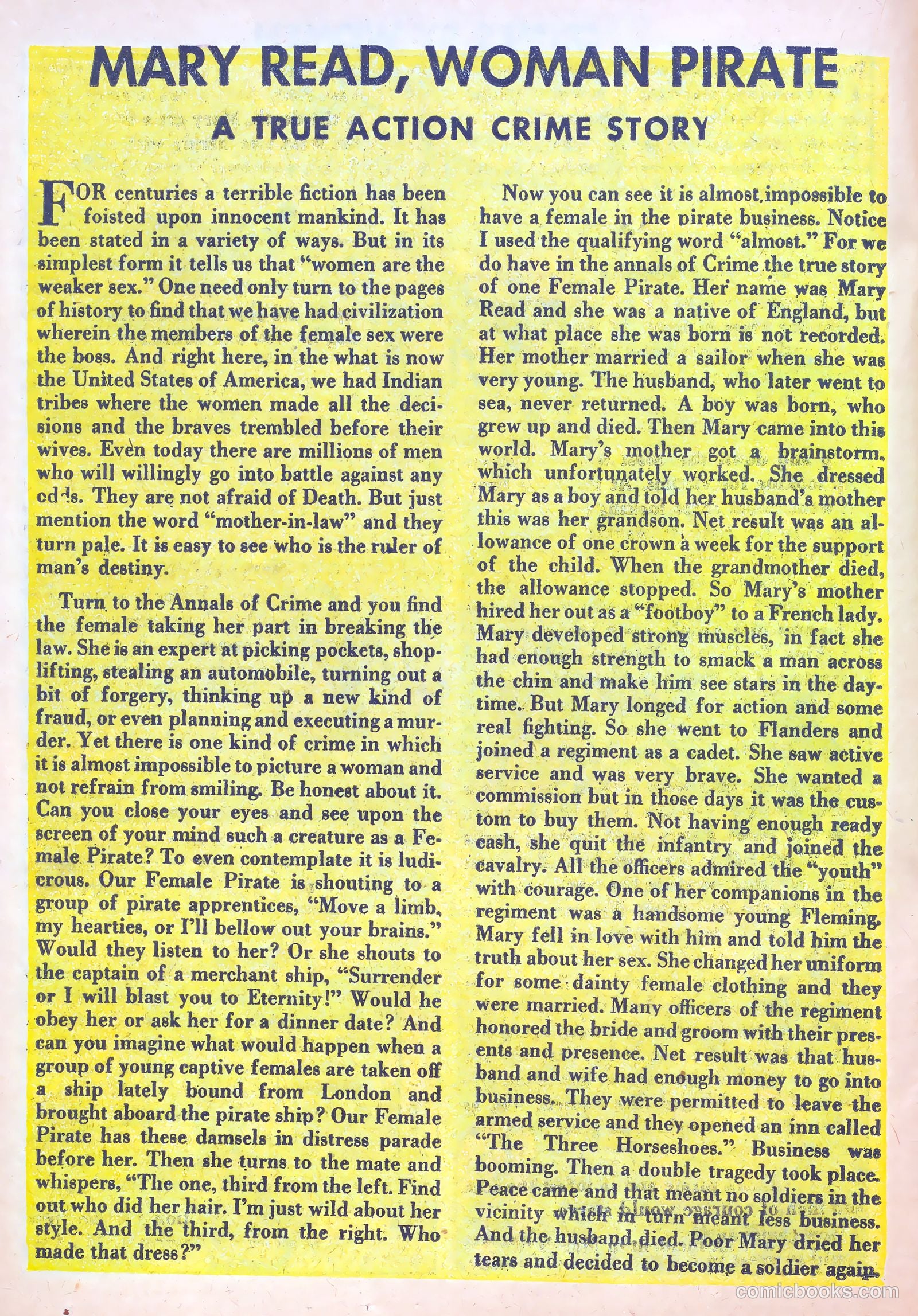Crimes by Women #7 (1949) — page 22 of 36