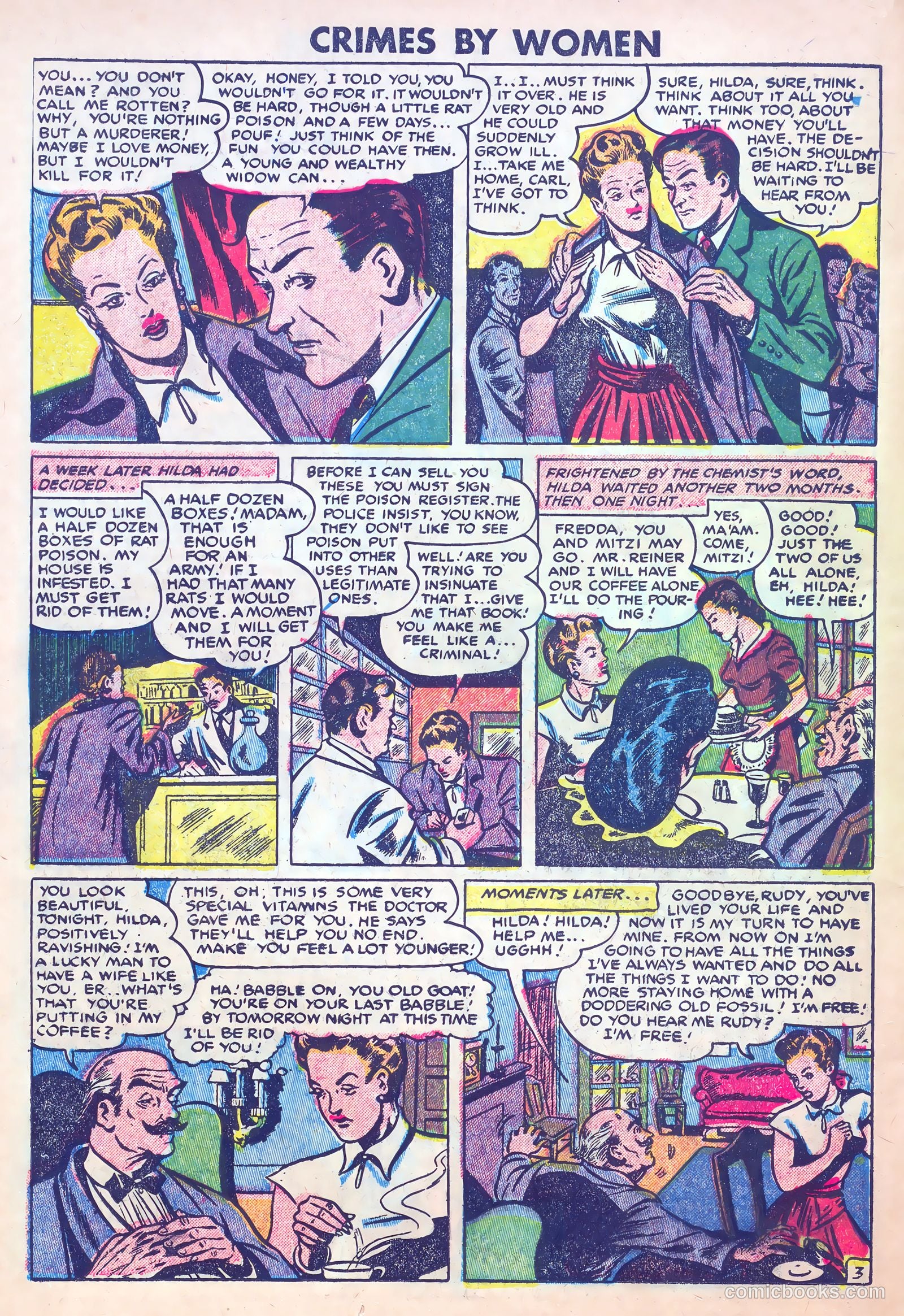 Crimes by Women #7 (1949) — page 26 of 36