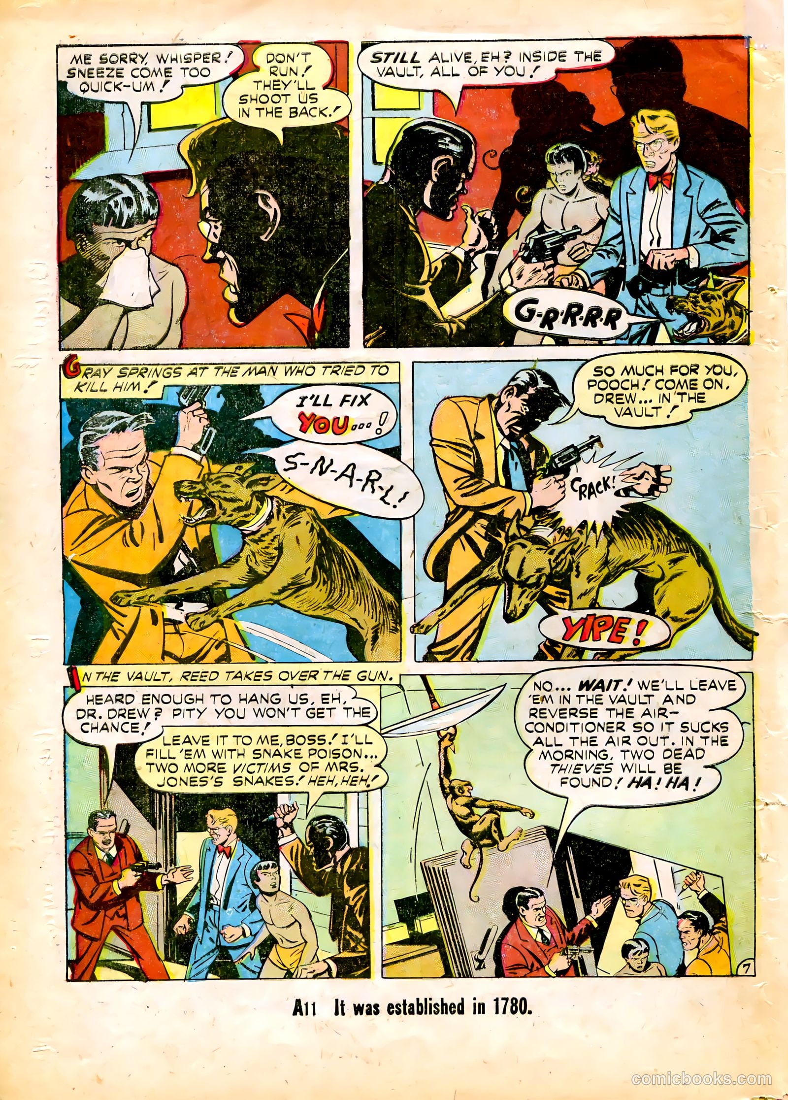 Criminals on the Run #5 (1949) — page 32 of 36