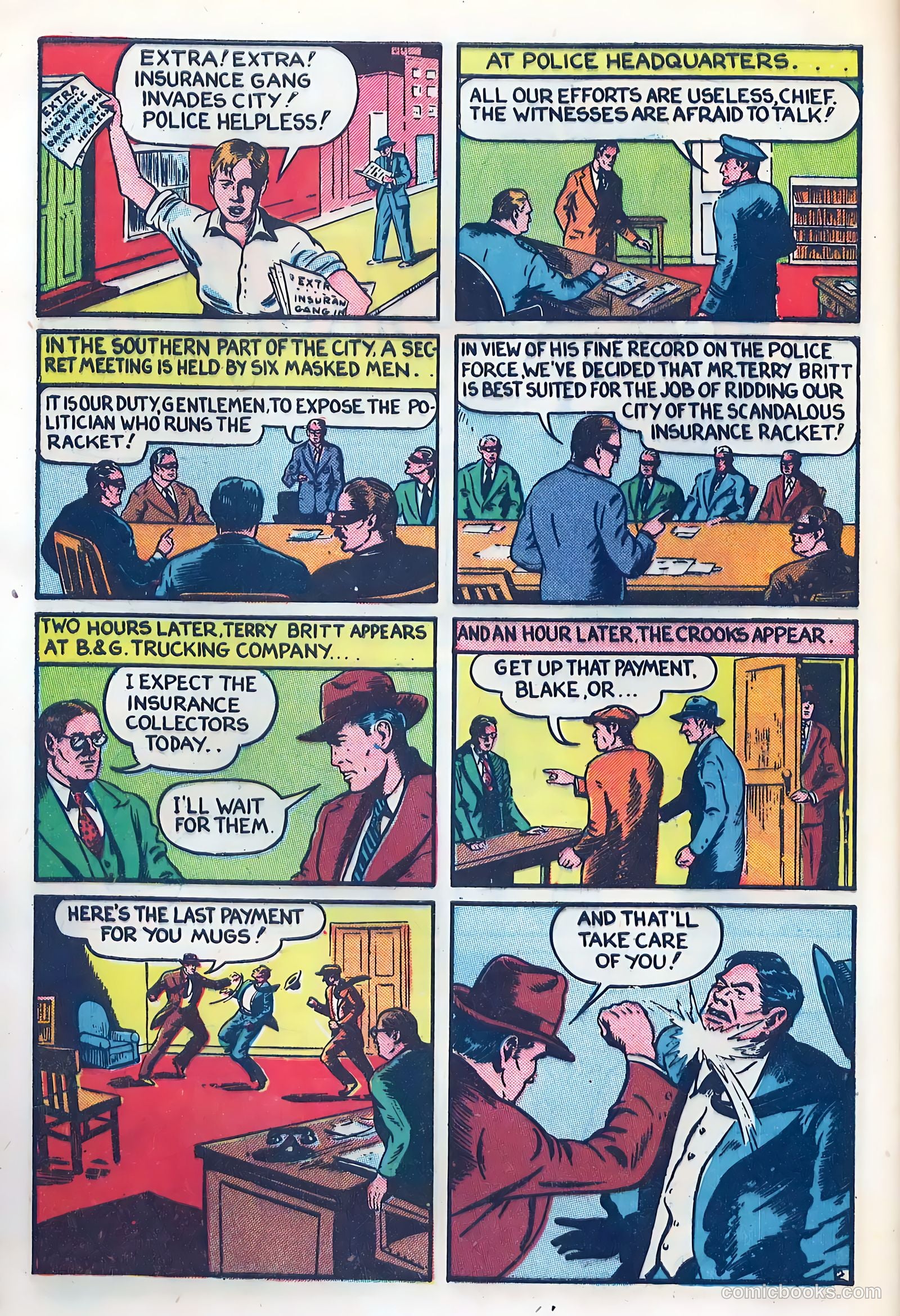 Crown Comics #1 (1945) — page 40