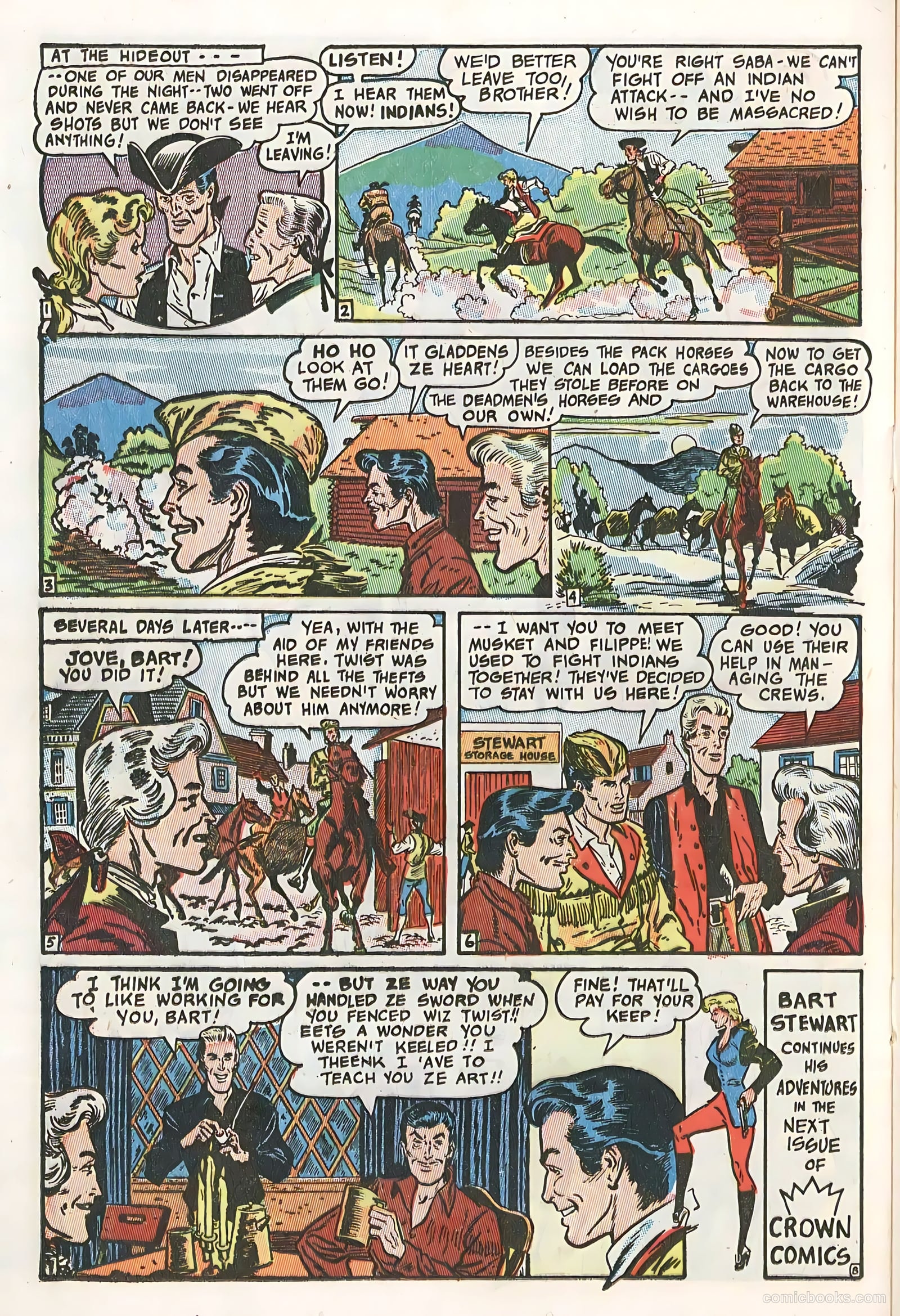 Crown Comics #11 (1947) — page 28