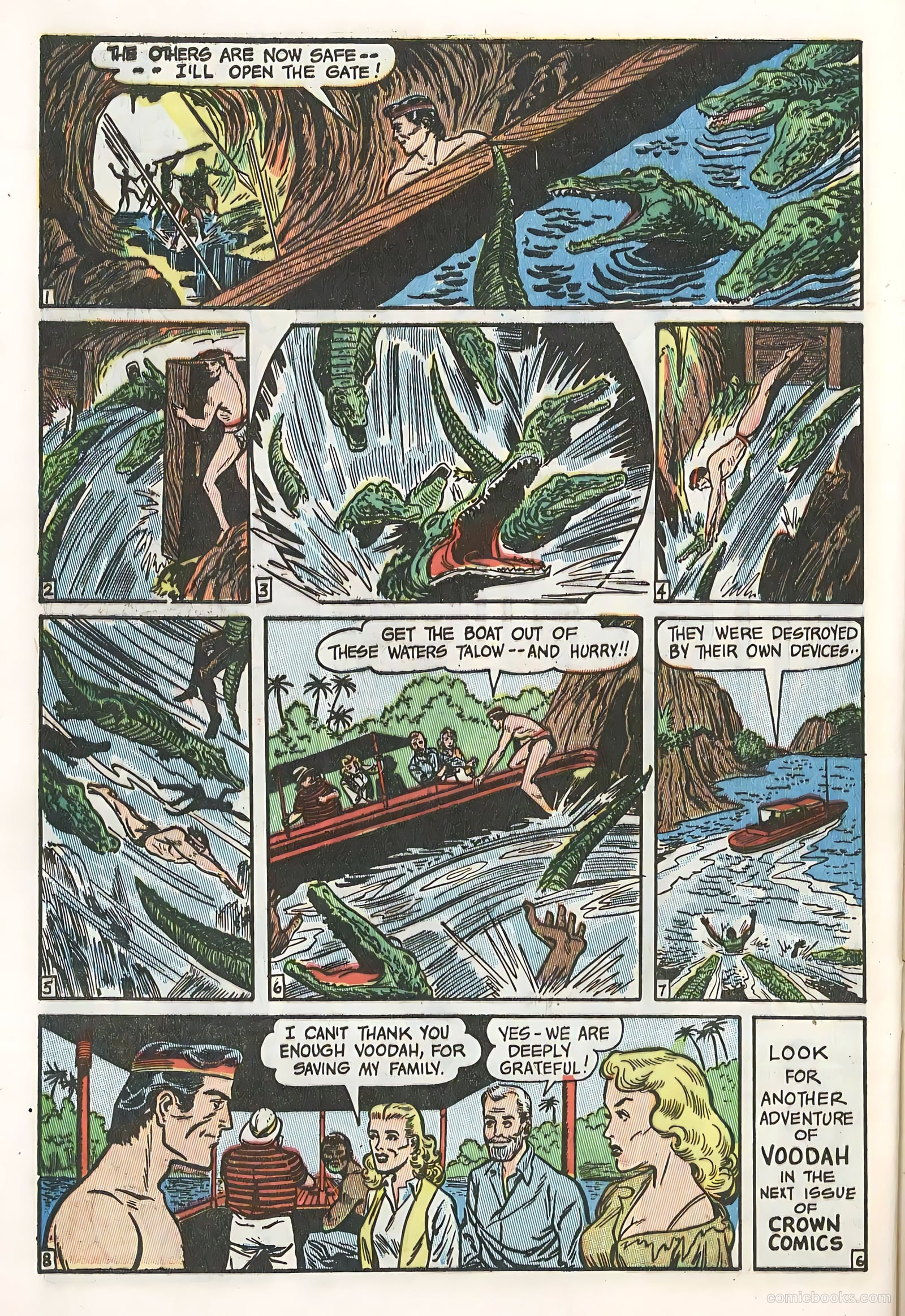 Crown Comics #11 (1947) — page 42