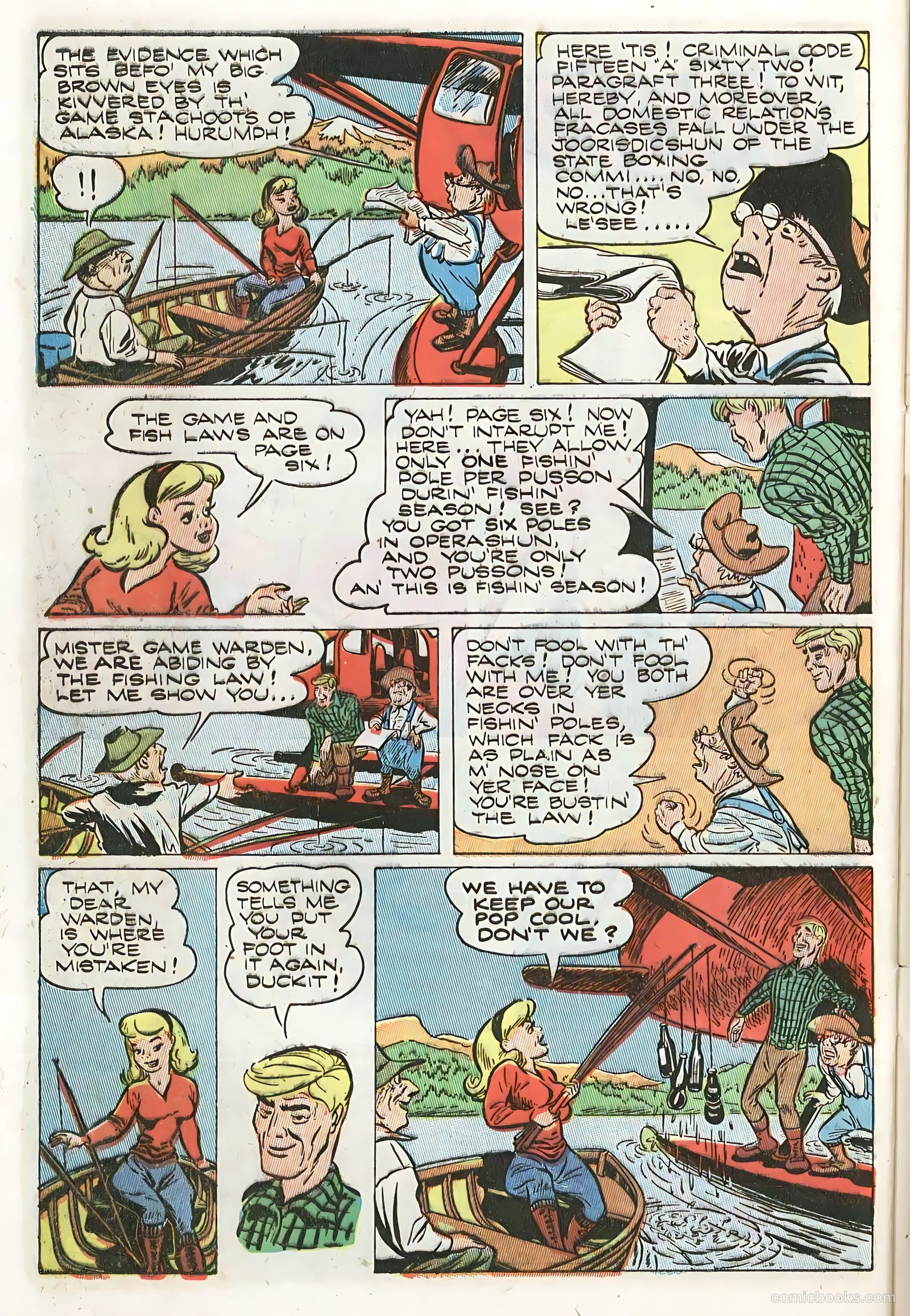 Crown Comics #11 (1947) — page 44