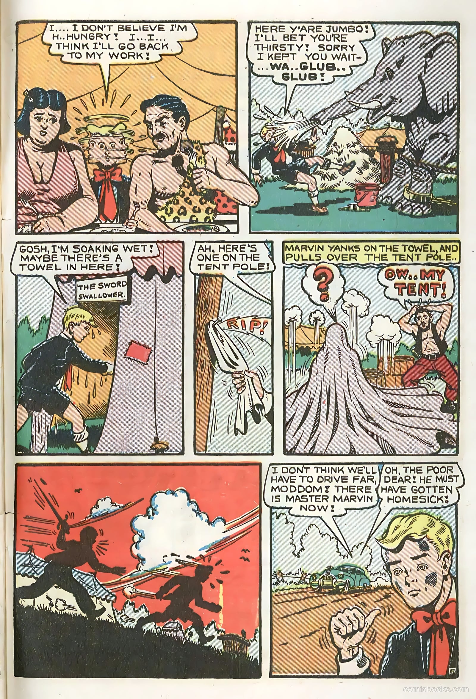 Crown Comics #11 (1947) — page 49