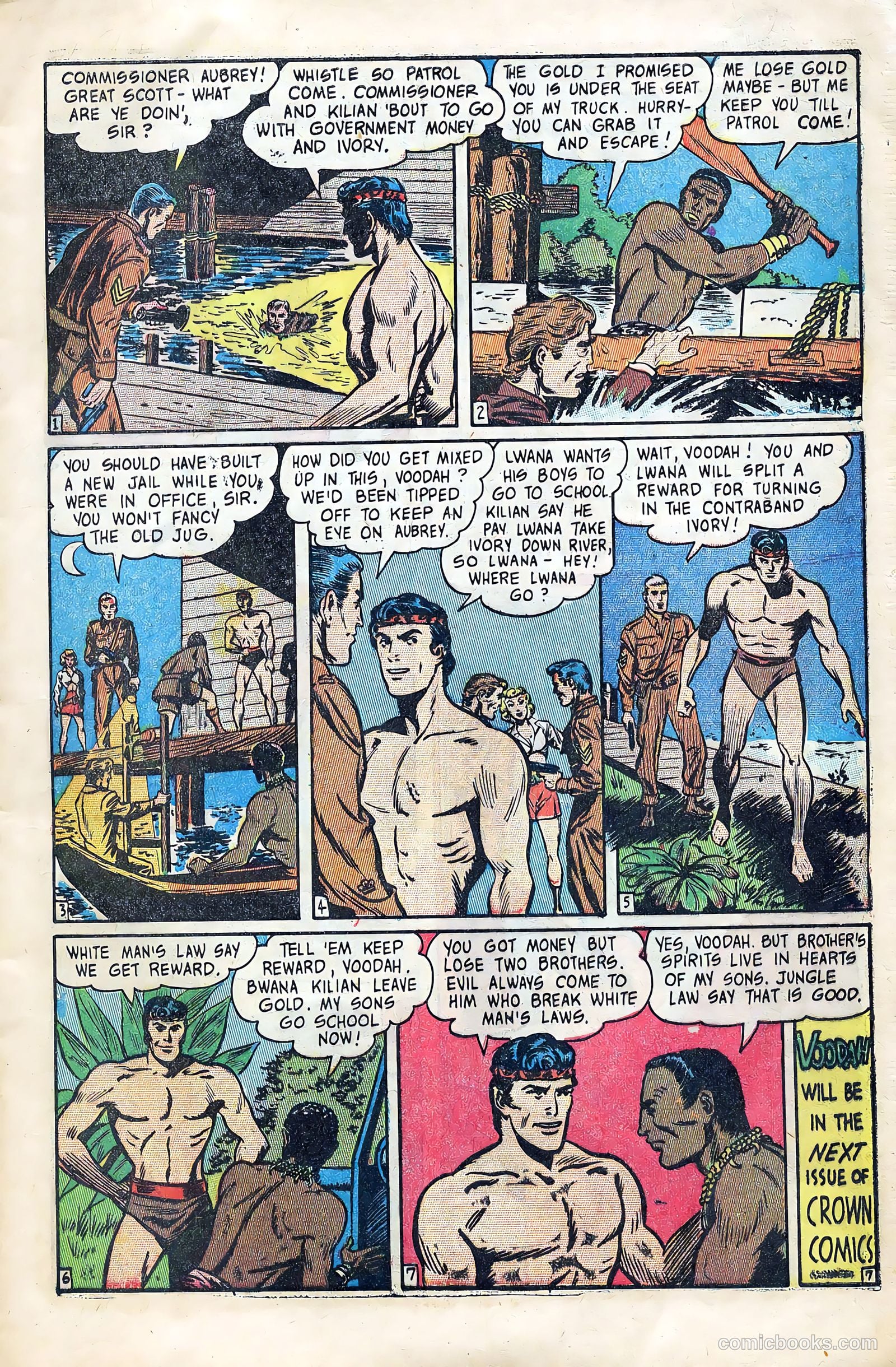 Crown Comics #12 (1948) — page 8