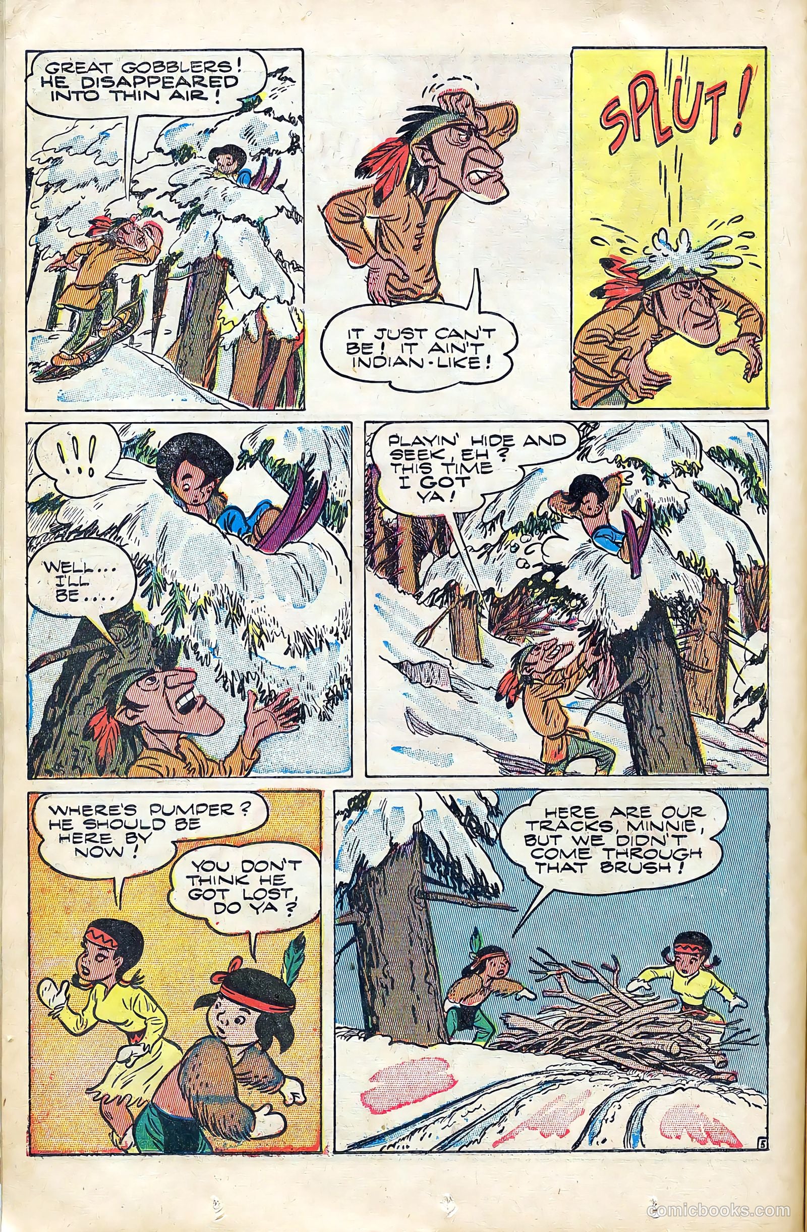 Crown Comics #12 (1948) — page 21