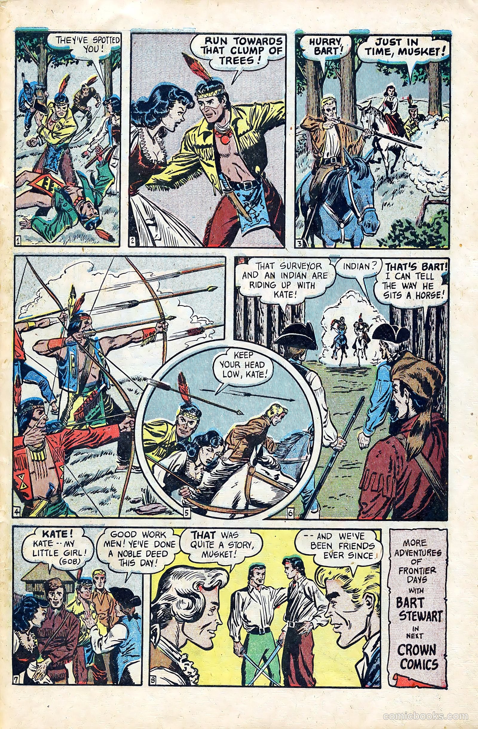 Crown Comics #12 (1948) — page 40