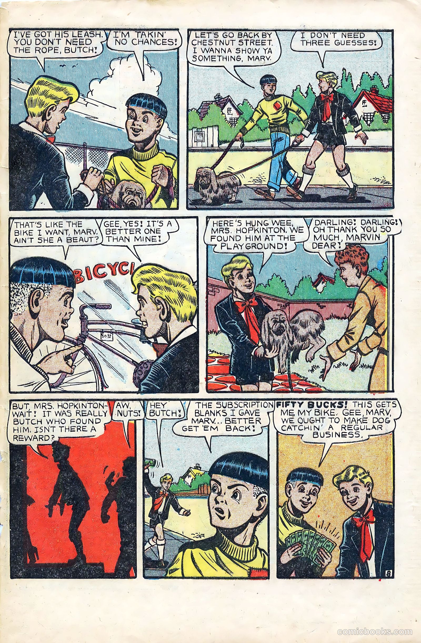 Crown Comics #12 (1948) — page 48