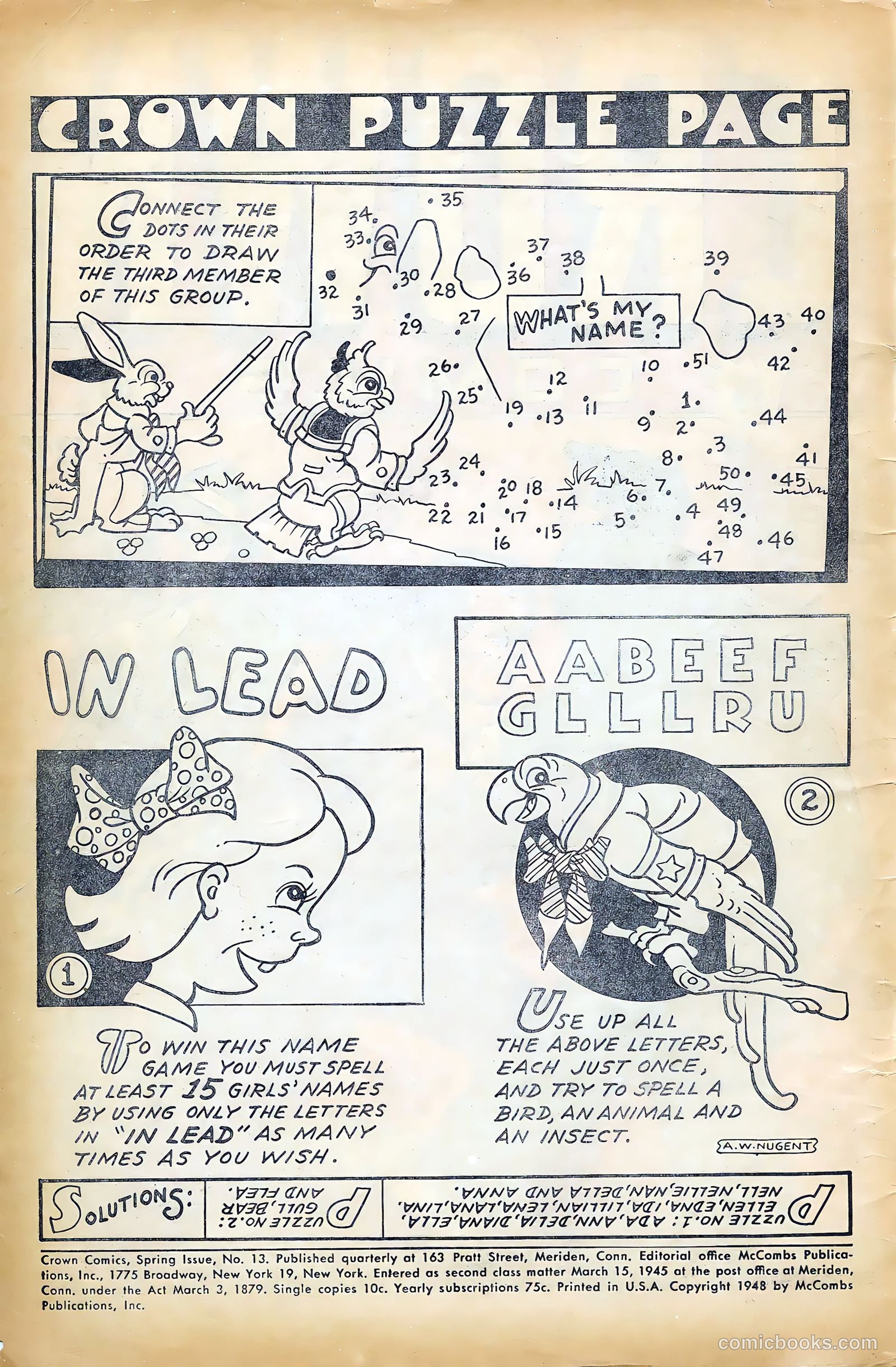 Crown Comics #13 (1948) — page 2