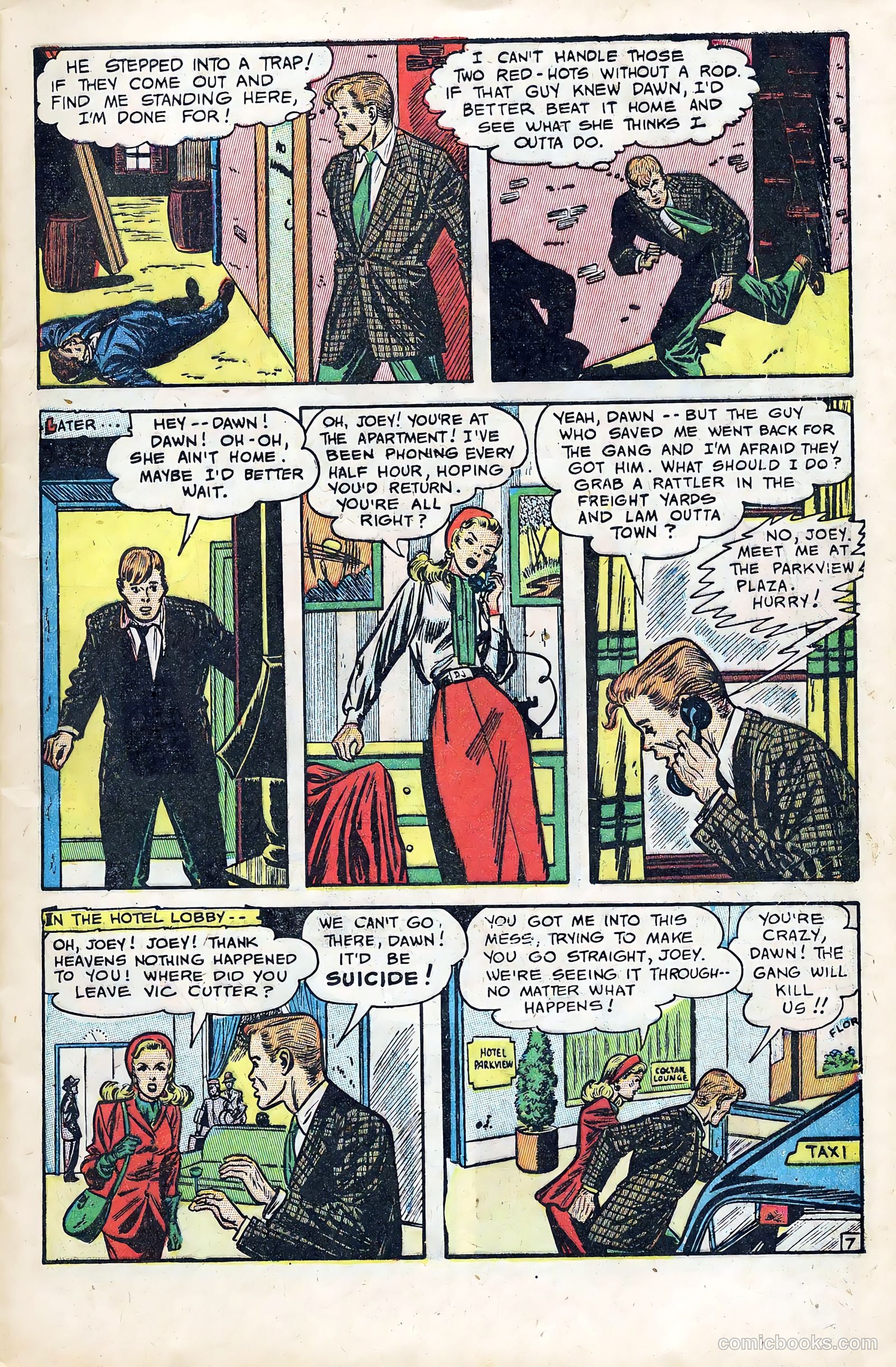 Crown Comics #13 (1948) — page 9