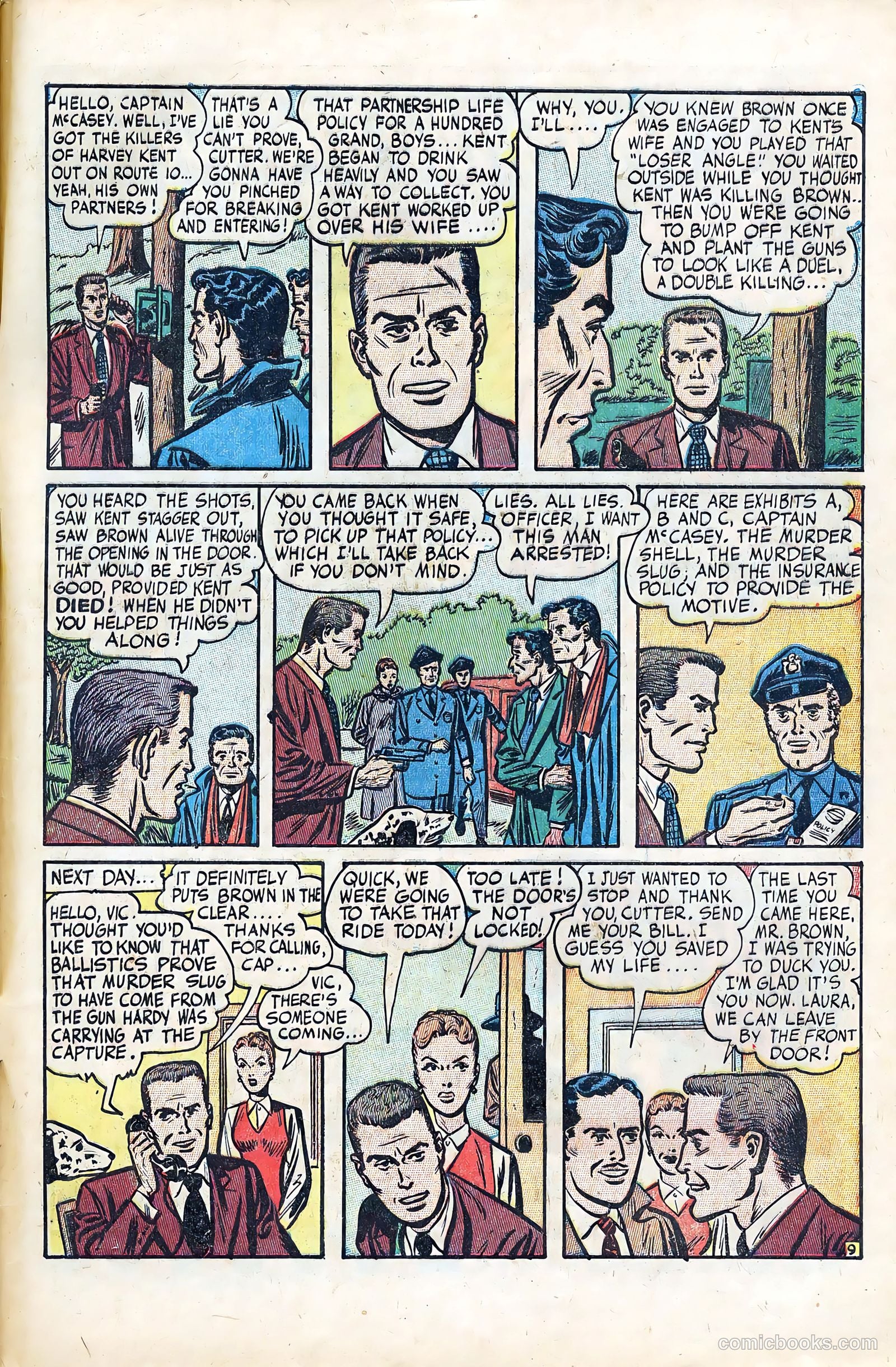 Crown Comics #13 (1948) — page 49