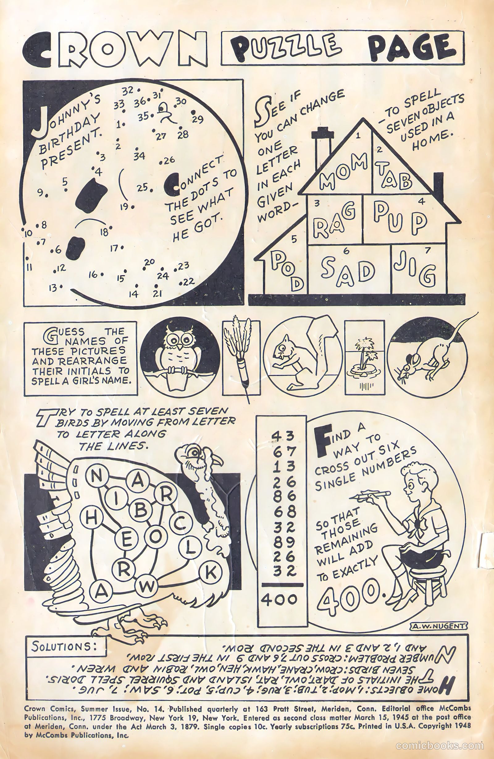 Crown Comics #14 (1948) — page 2