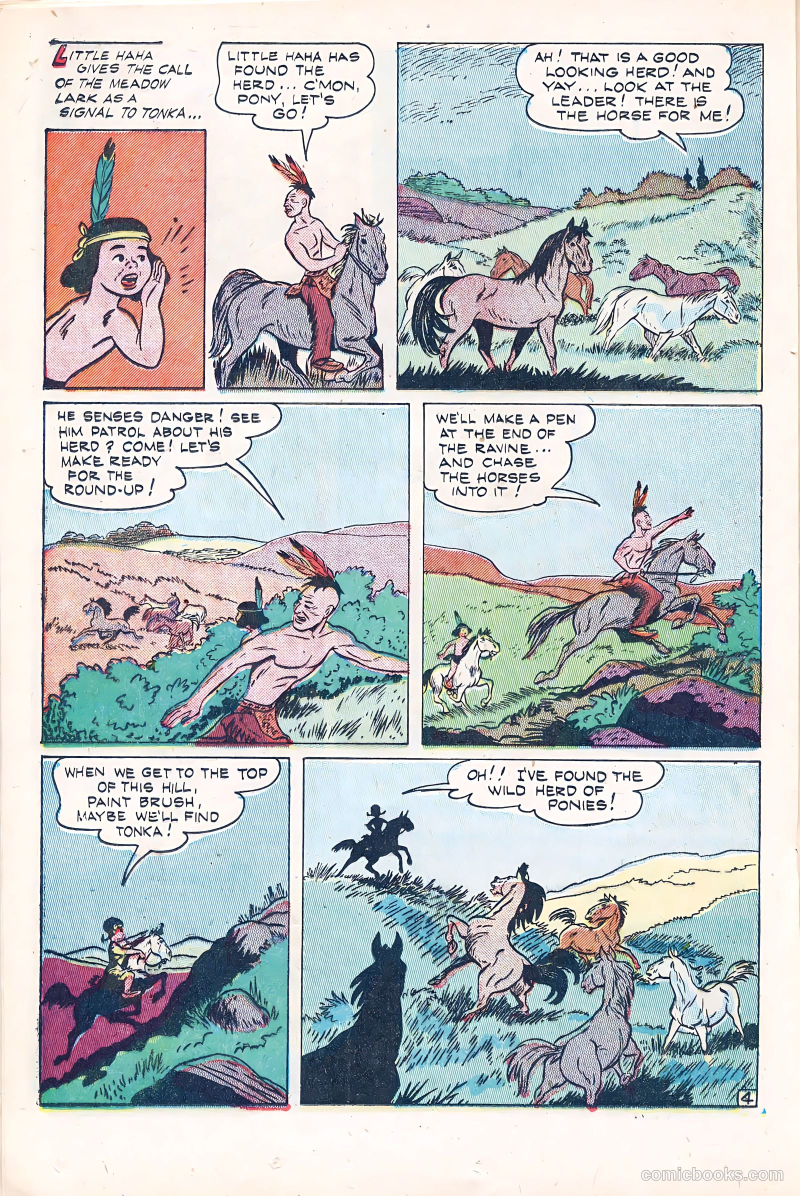 Crown Comics #15 (1948) — page 28