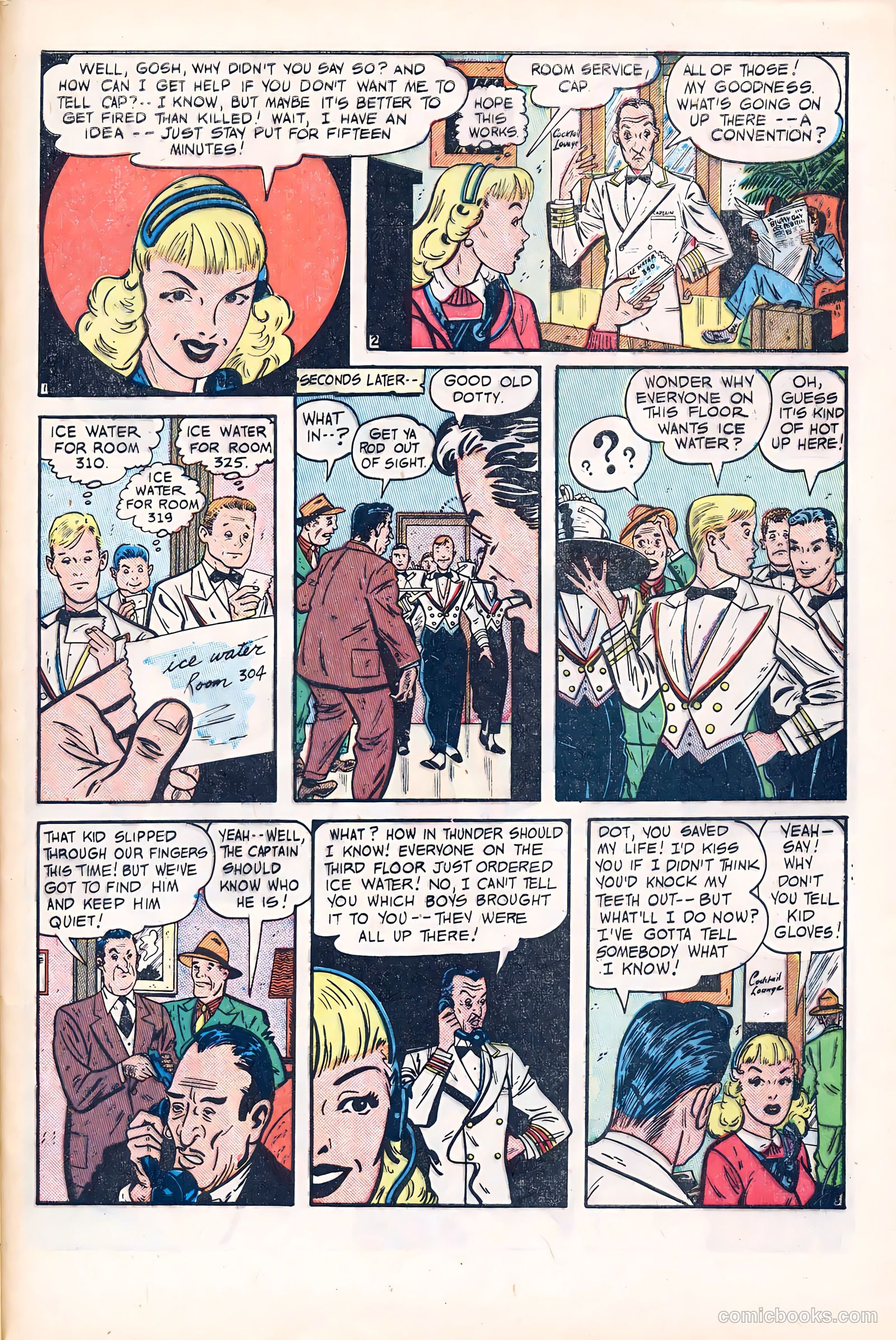 Crown Comics #15 (1948) — page 45