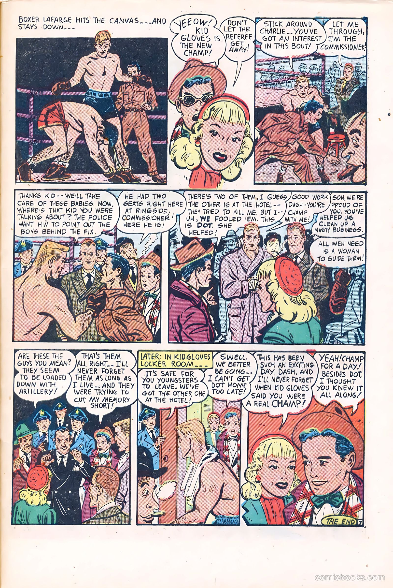 Crown Comics #15 (1948) — page 49
