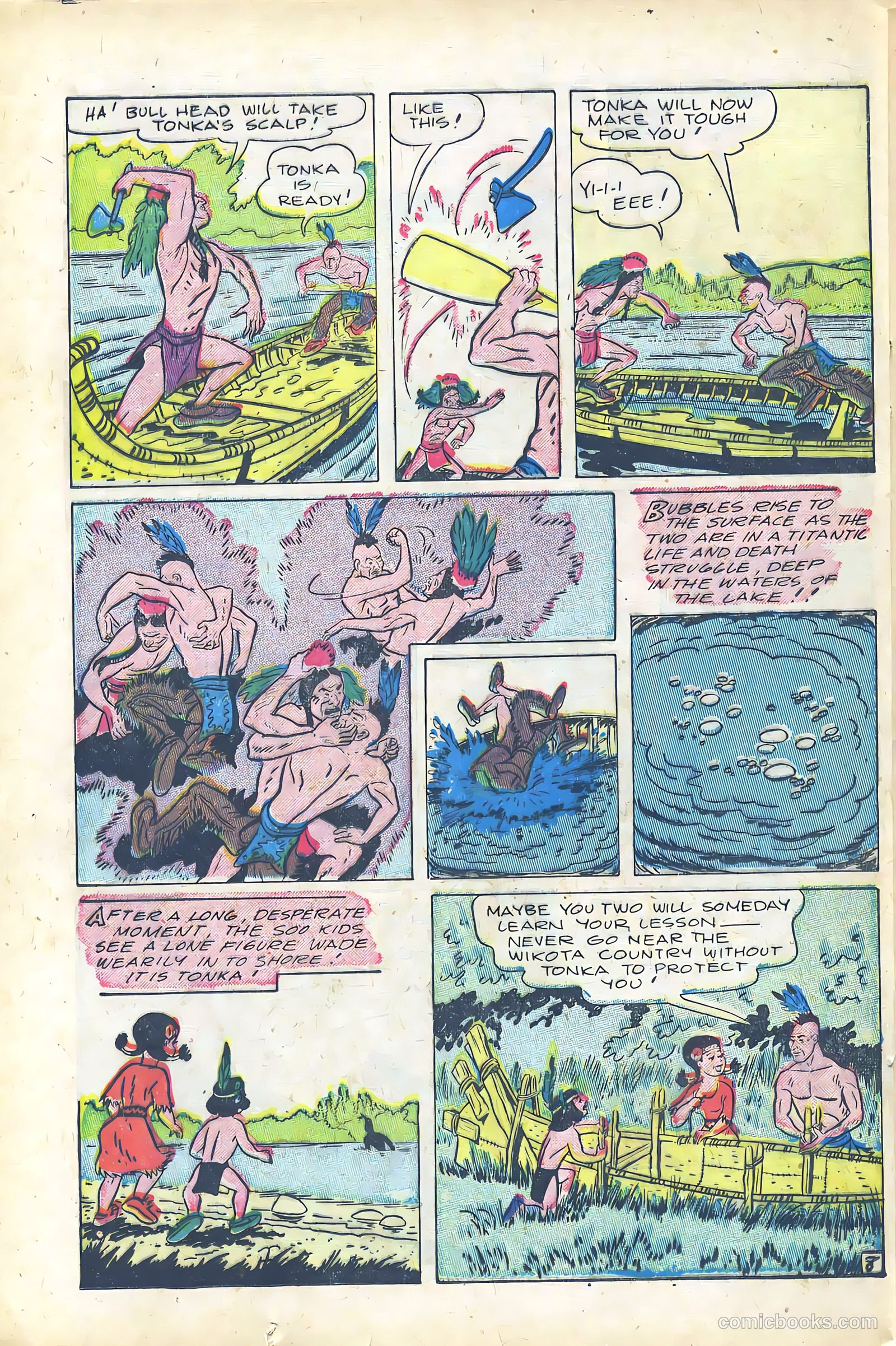 Crown Comics #16 (1949) — page 32