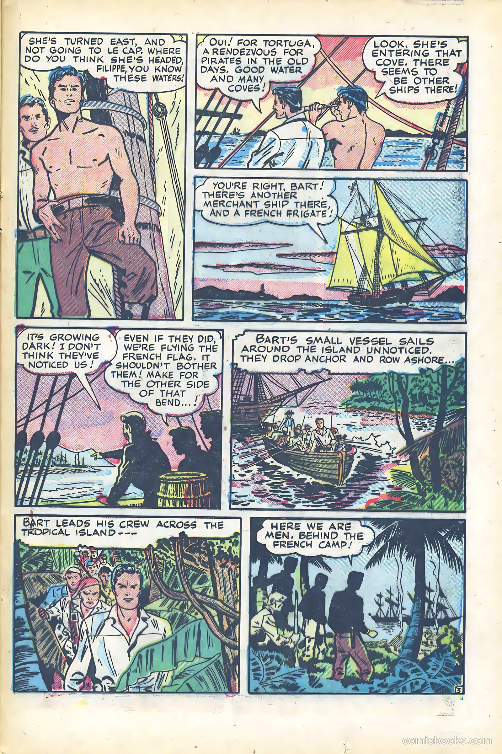 Crown Comics #16 (1949) — page 35