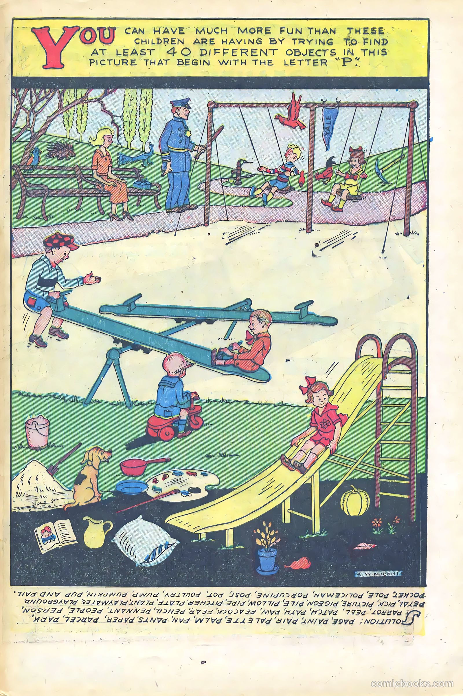 Crown Comics #16 (1949) — page 49