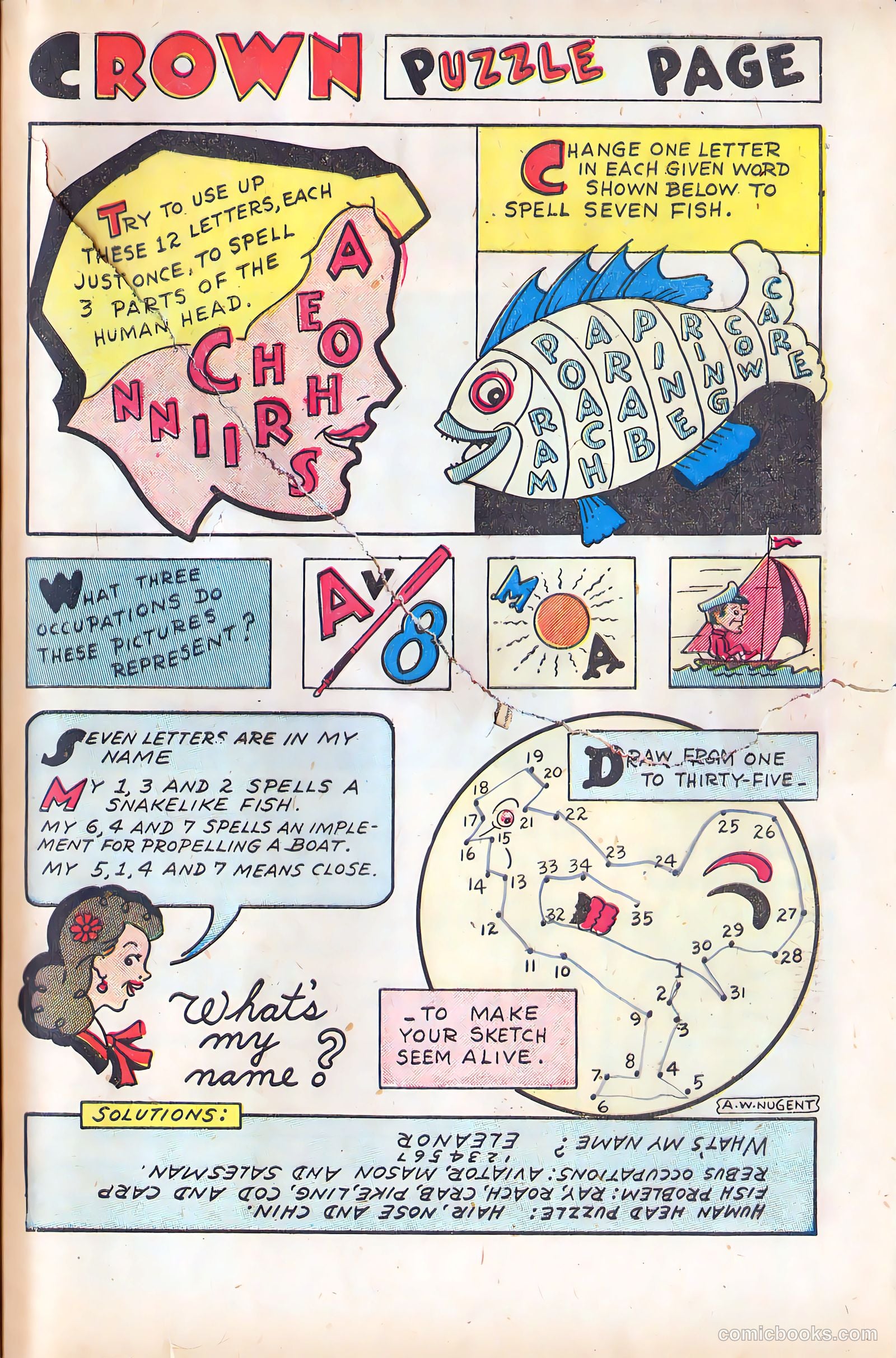 Crown Comics #17 (1949) — page 49