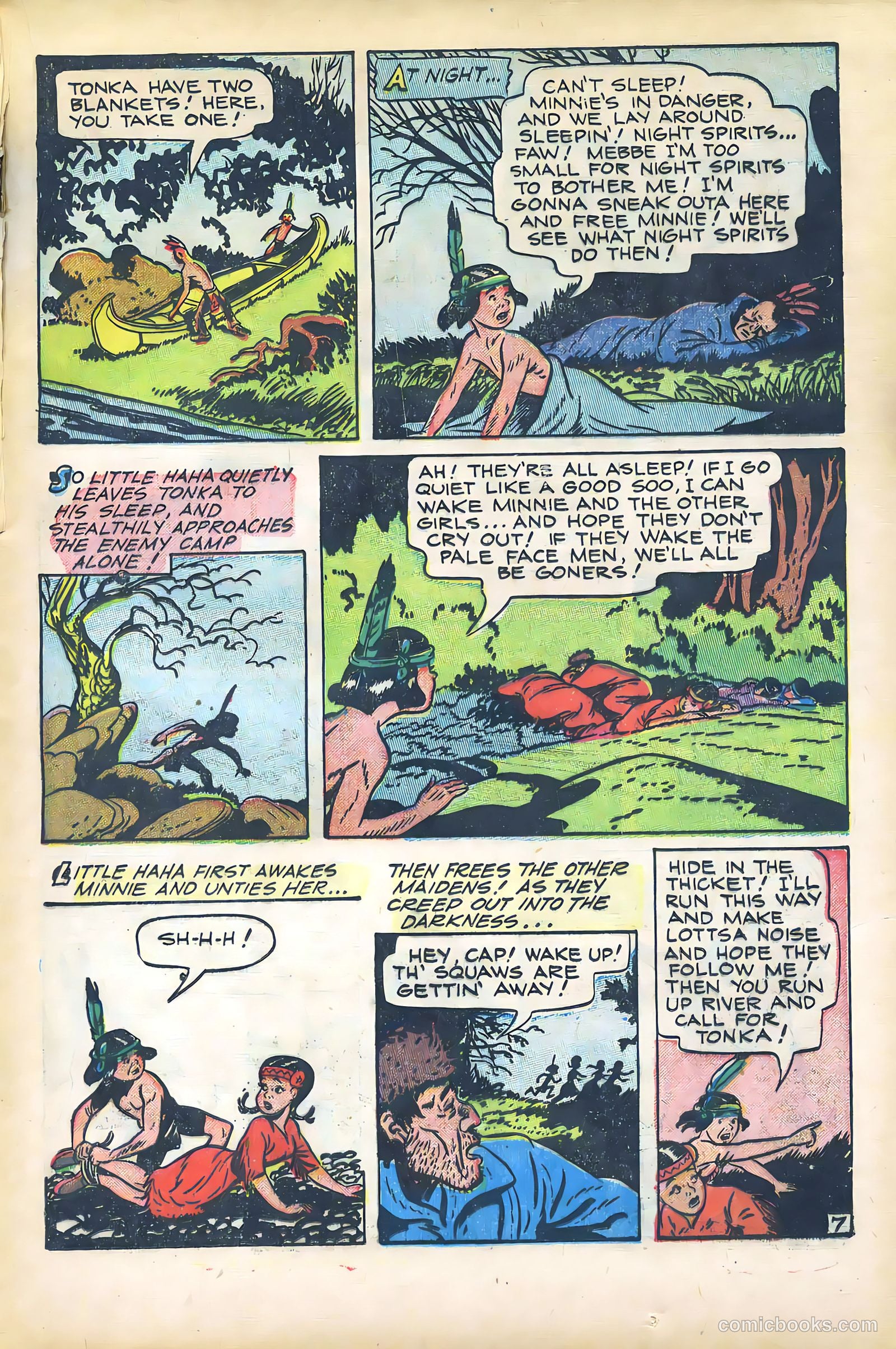 Crown Comics #18 (1949) — page 35