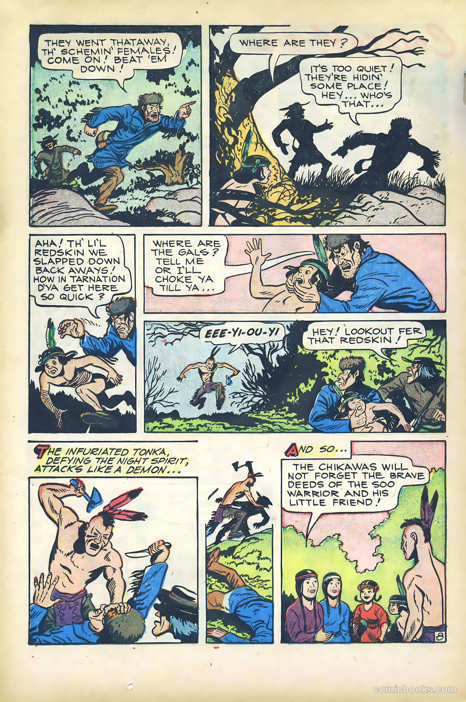 Crown Comics #18 (1949) — page 36