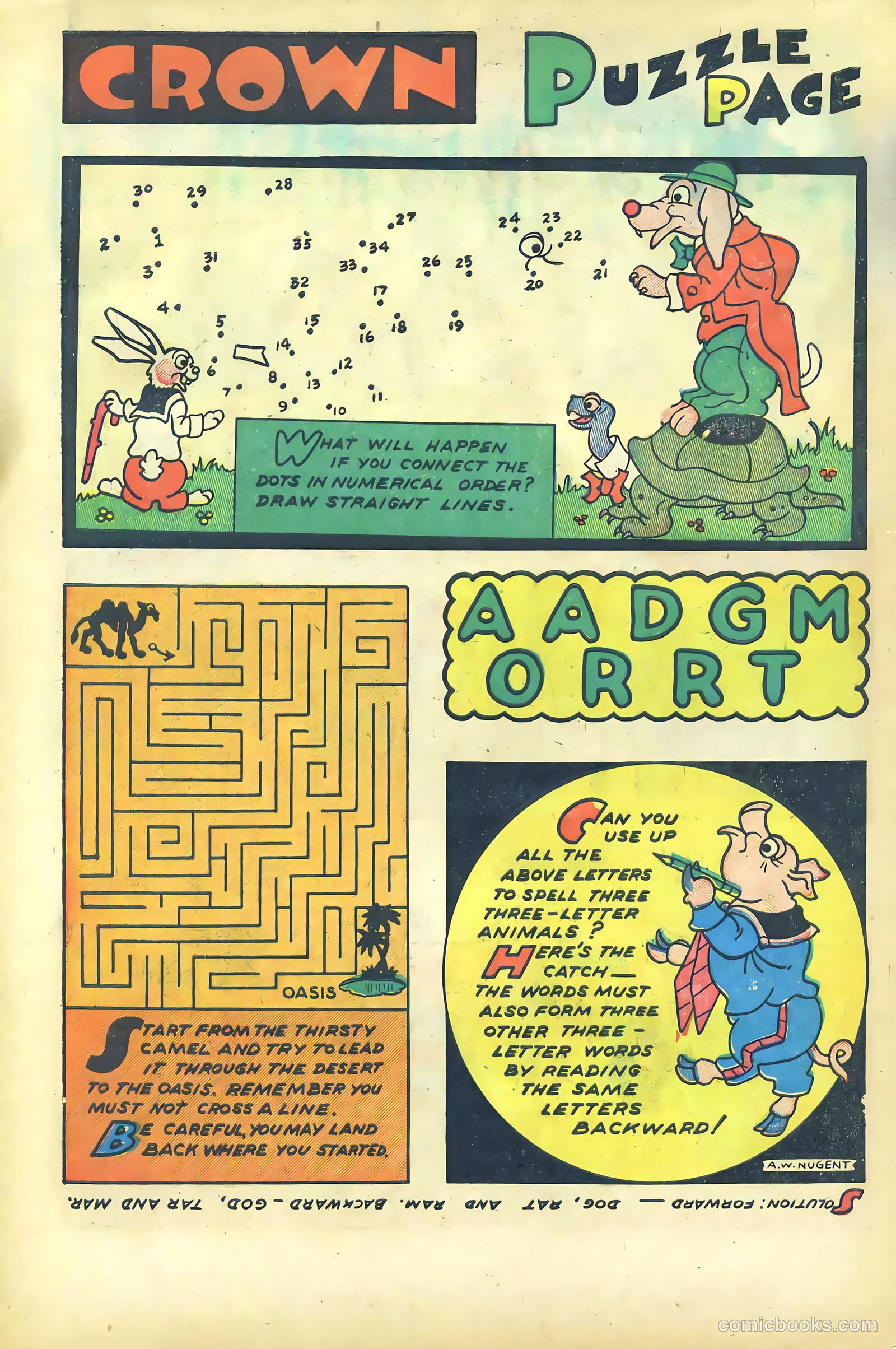 Crown Comics #18 (1949) — page 48