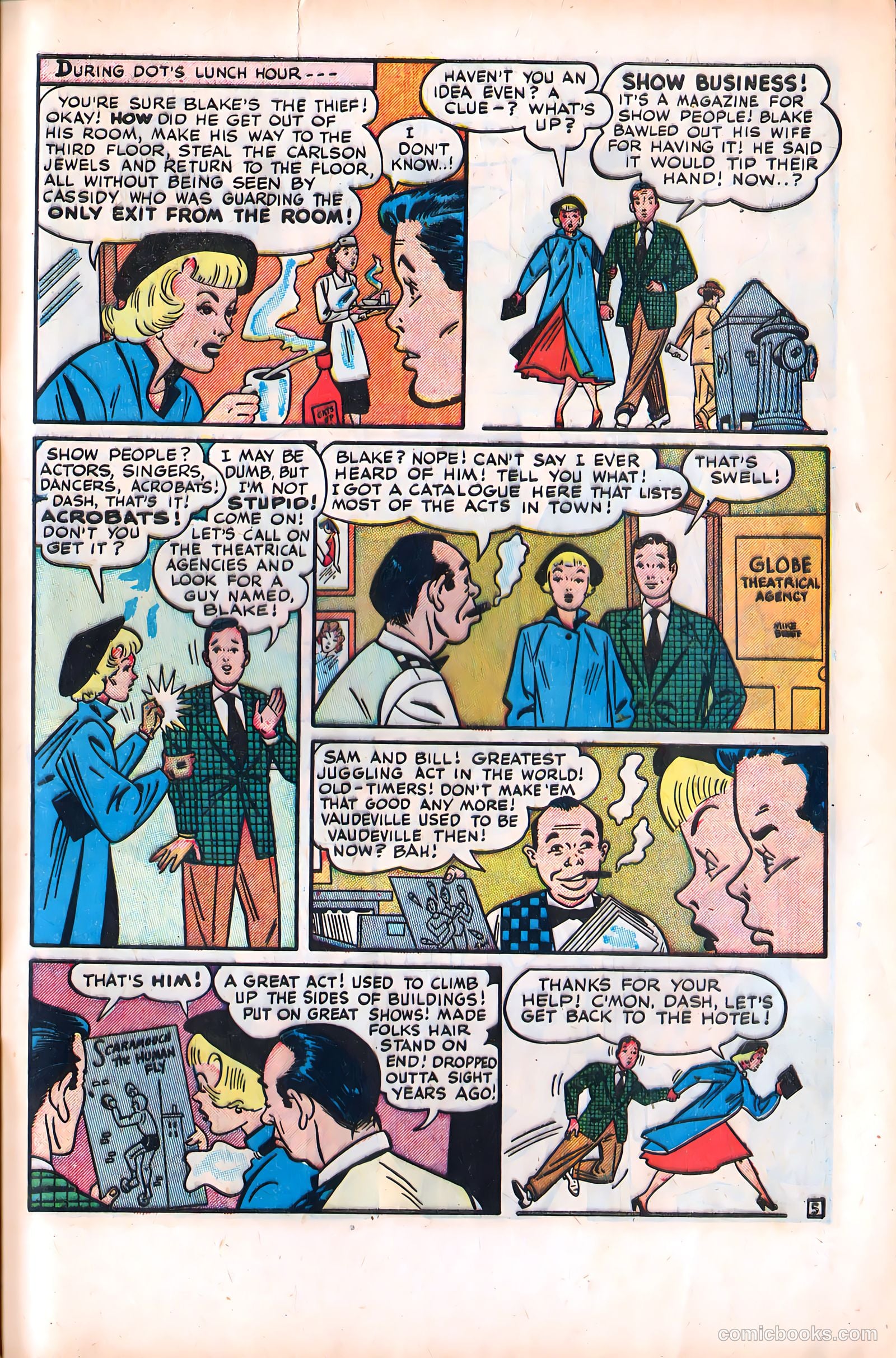 Crown Comics #19 (1949) — page 45