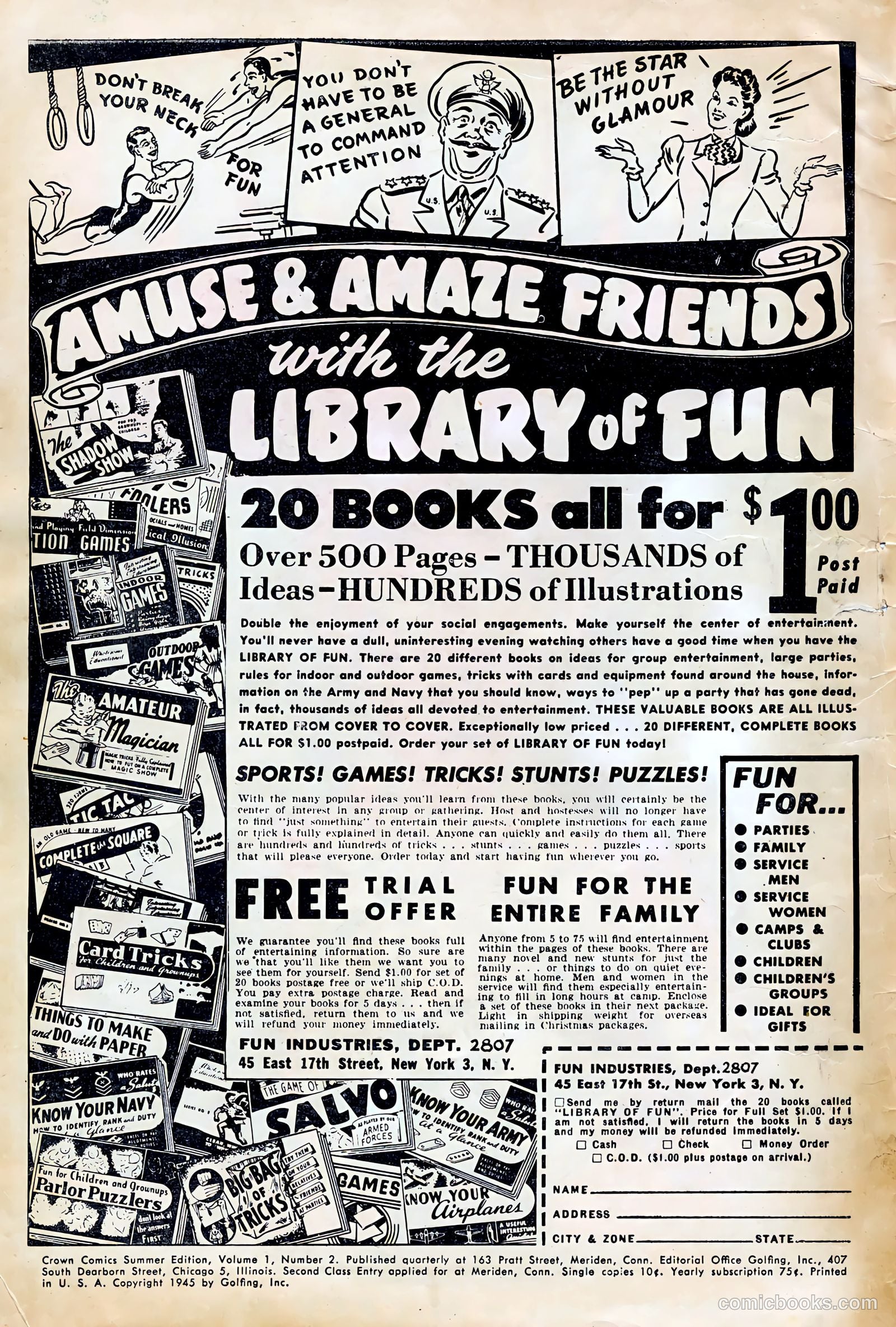 Crown Comics #2 (1945) — page 2