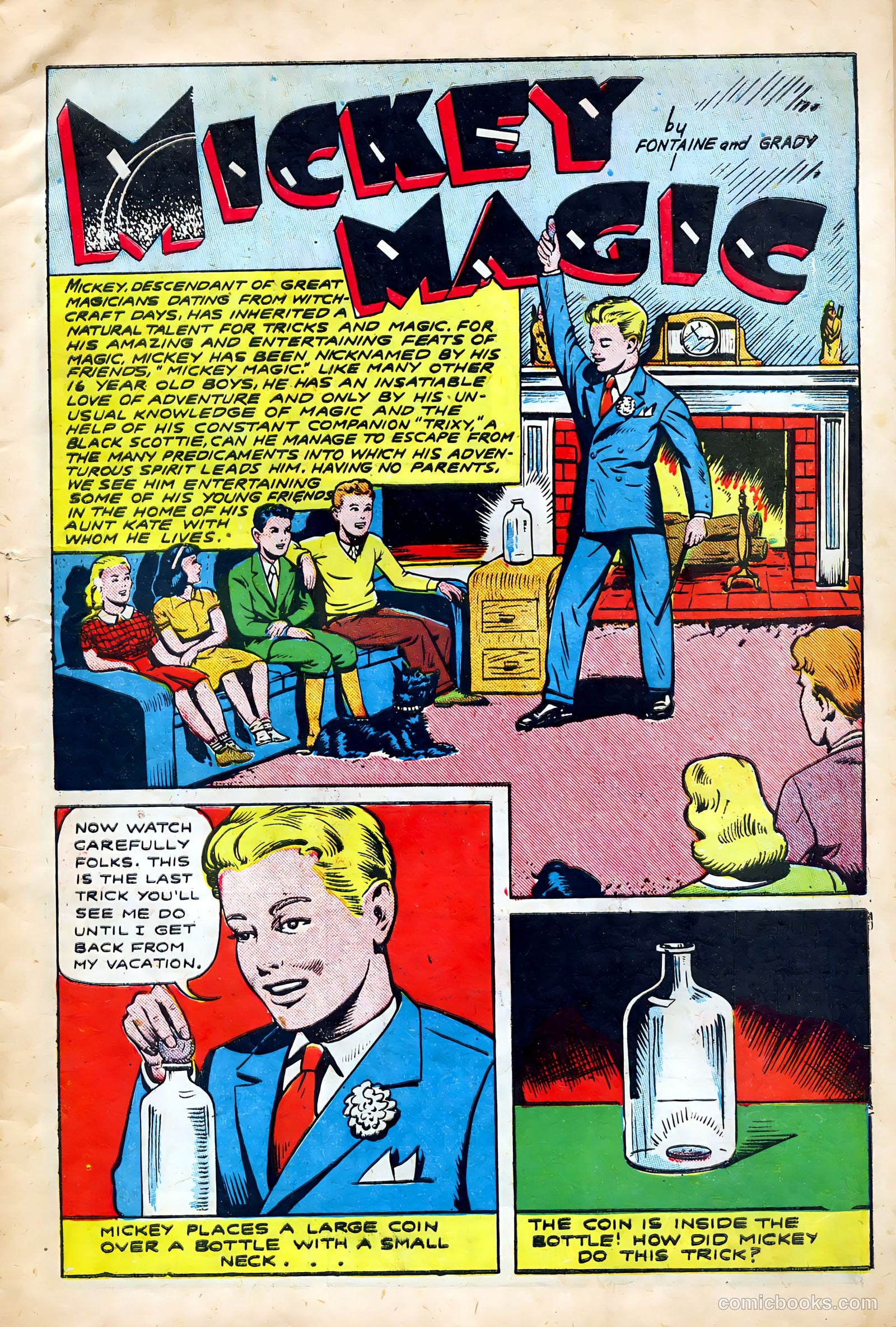 Crown Comics #2 (1945) — page 3